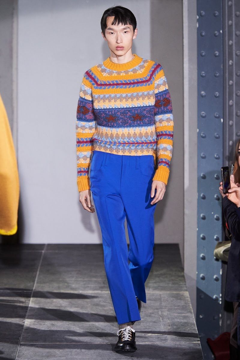 Acne Studios A/W18 Runway Acne Studios Space Knit (Reversible) Size US L / EU 52-54 / 3 - 8 Thumbnail