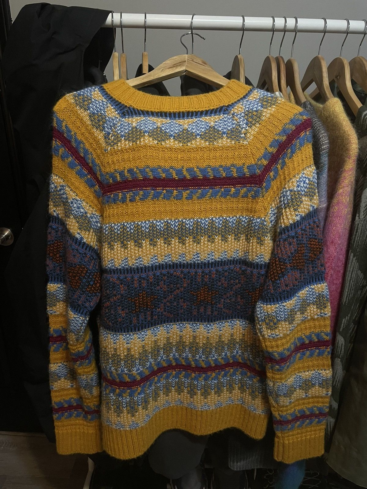 Acne Studios A/W18 Runway Acne Studios Space Knit (Reversible) Size US L / EU 52-54 / 3 - 3 Thumbnail