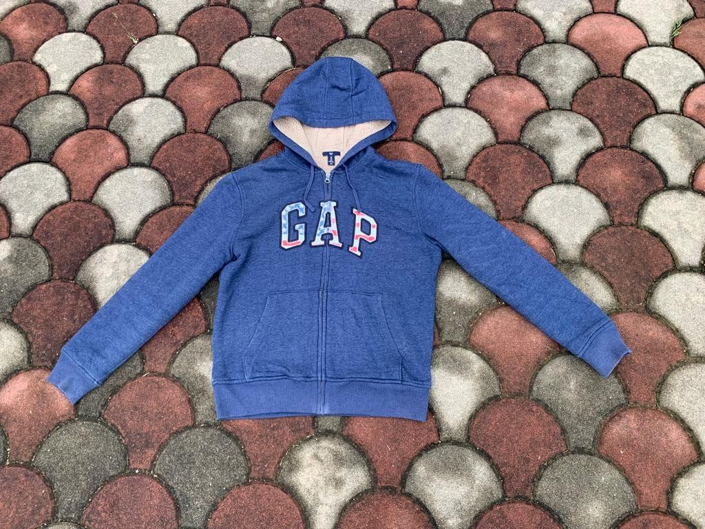 Gap Vintage GAP Hoodie (Fleece) Size US M / EU 48-50 / 2 - 3 Thumbnail