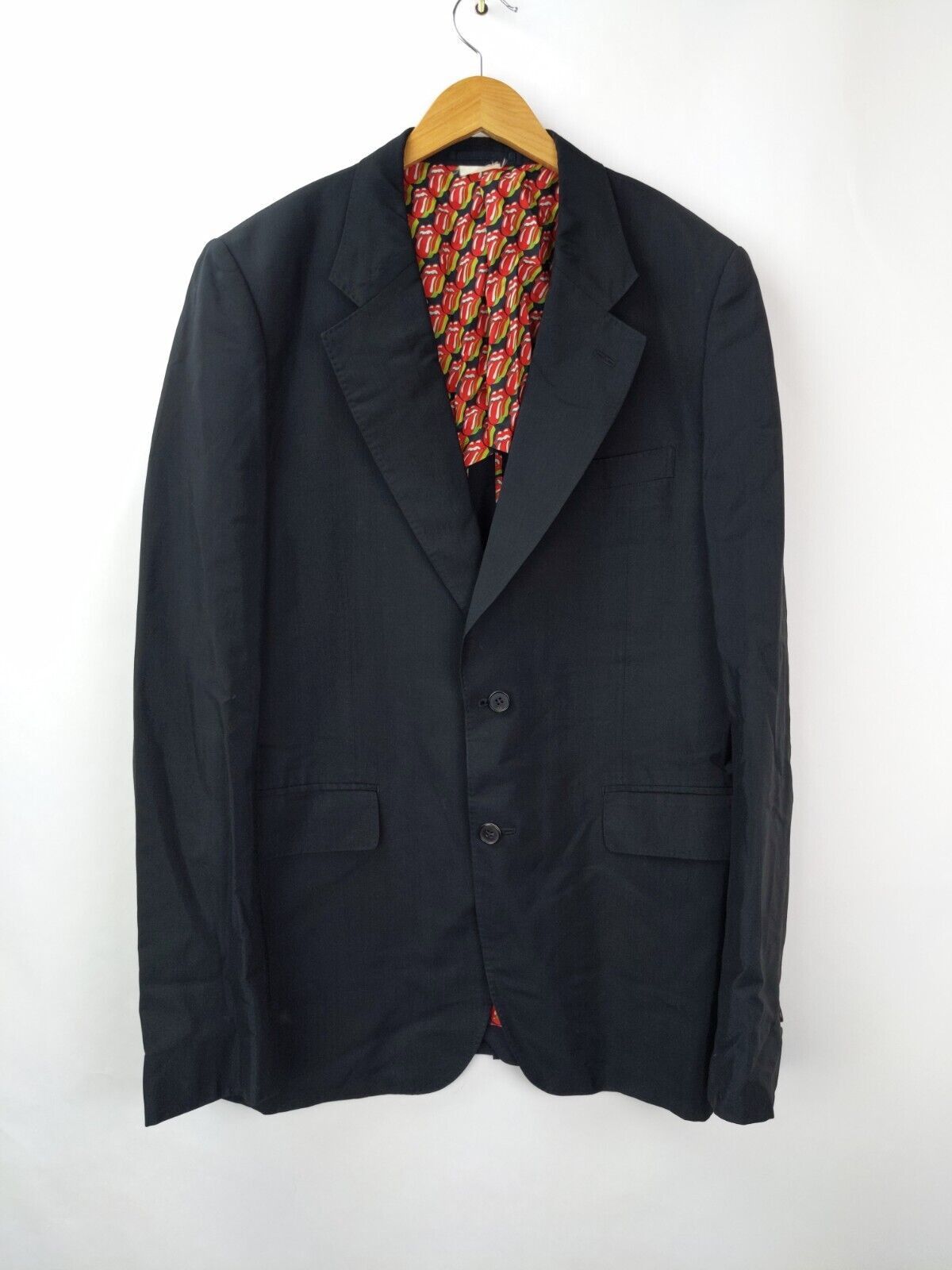 Comme des Garcons Homme Plus × The Rolling Stones CDGHP x ROLLING STONES Tailored Blazer Jacket Mens Size L Size US L / EU 52-54 / 3 - 1 Thumbnail