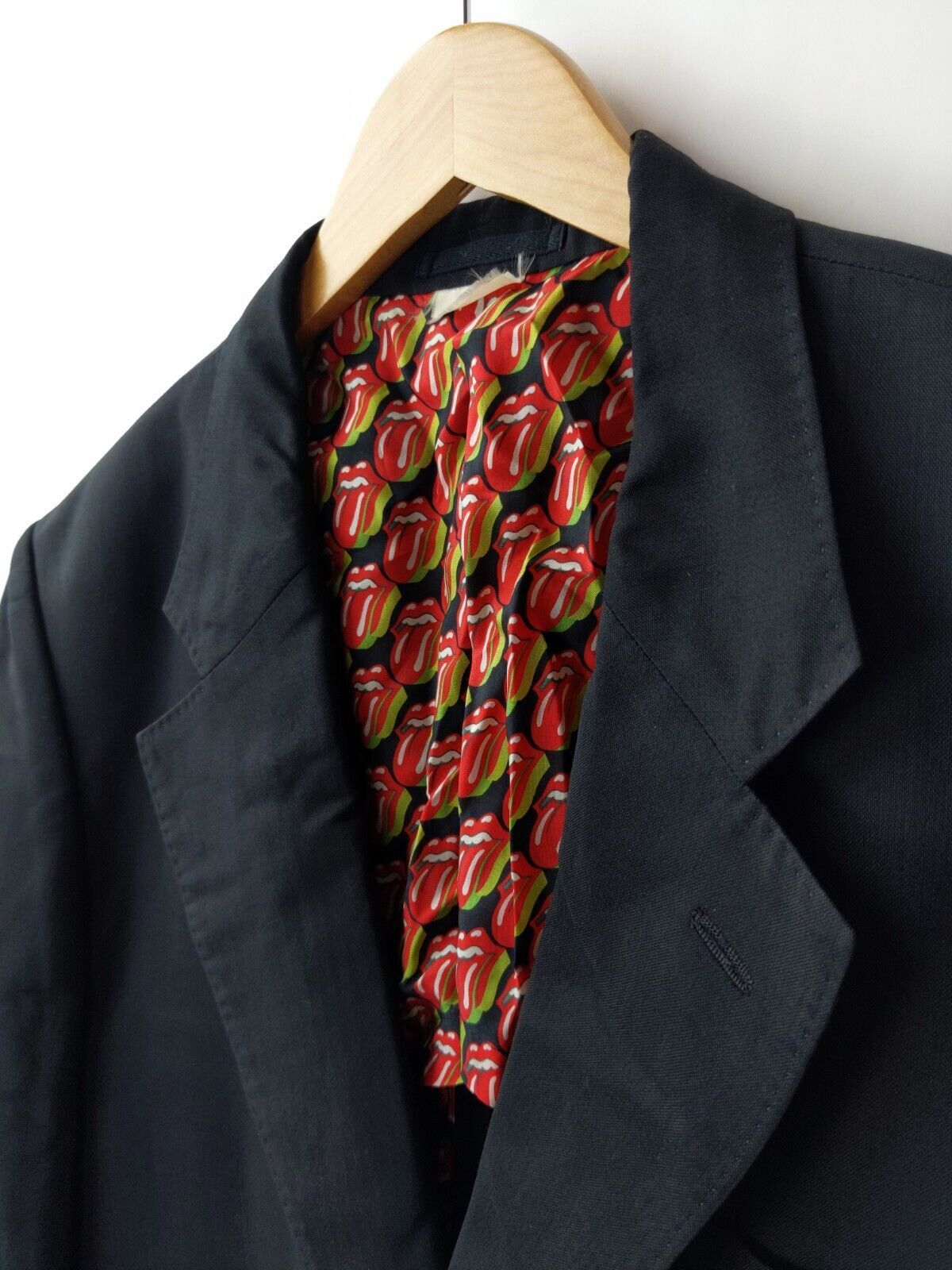 Comme des Garcons Homme Plus × The Rolling Stones CDGHP x ROLLING STONES Tailored Blazer Jacket Mens Size L Size US L / EU 52-54 / 3 - 4 Thumbnail