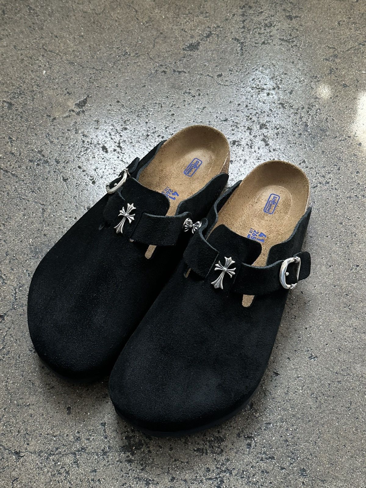 Custom Chrome Hearts Birkenstock Arizona For Sale