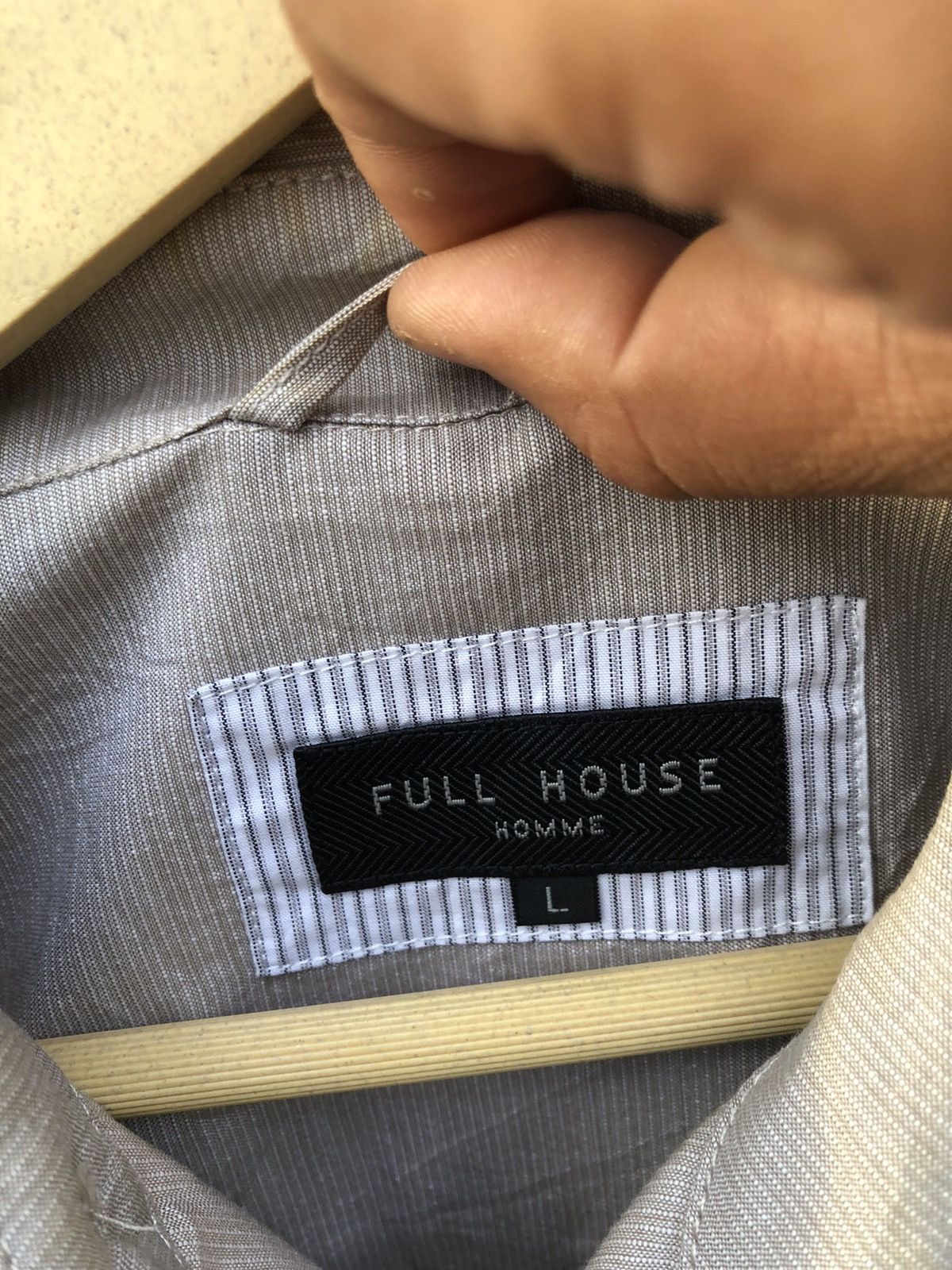 Homme + Femme La × Japanese Brand Full House Homme Shirt Button up Long Seeve Size US L / EU 52-54 / 3 - 5 Thumbnail