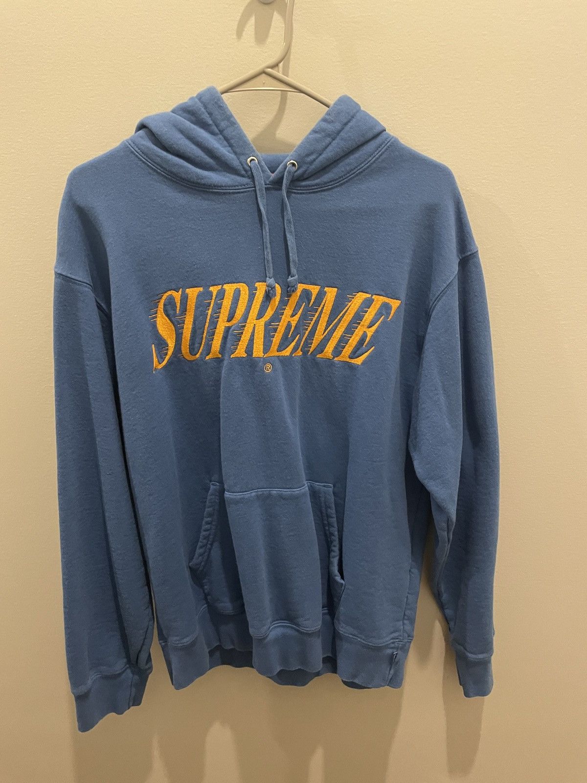 Supreme Supreme crossover hoodie blue Grailed