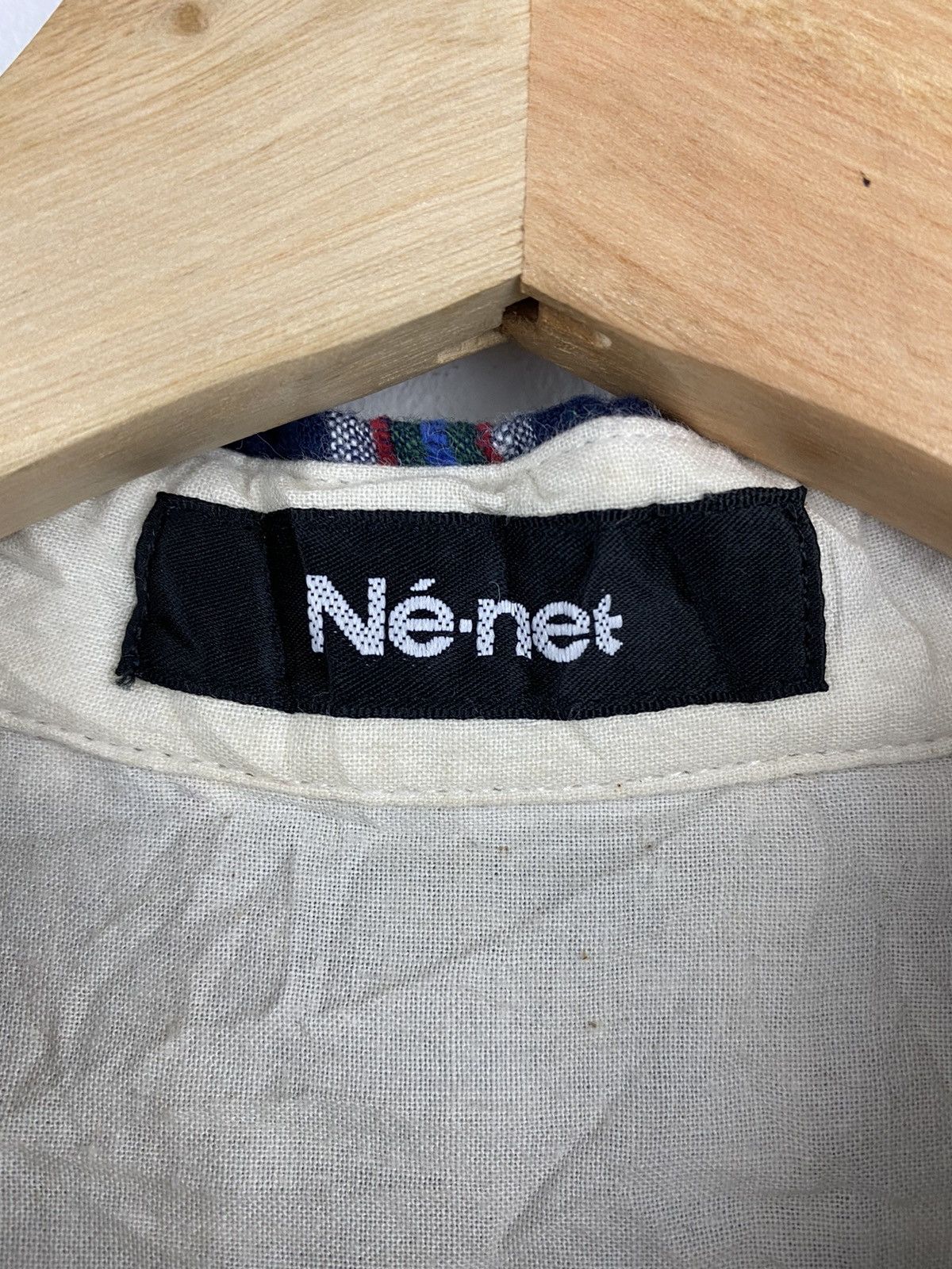Ne-Net Ex-Issey Miyake Designer Ne-Net Button Ups Shirt Over Print Size US S / EU 44-46 / 1 - 6 Thumbnail