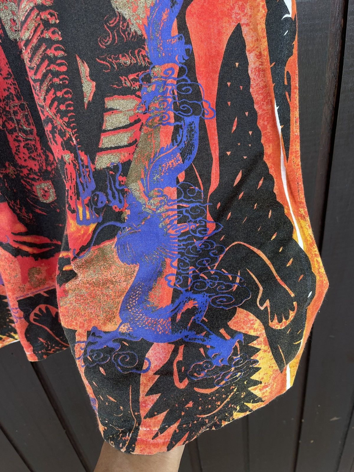 Band Tees Rare Vintage 90s Jimmy Hendrix all over print tee Size US L / EU 52-54 / 3 - 7 Thumbnail