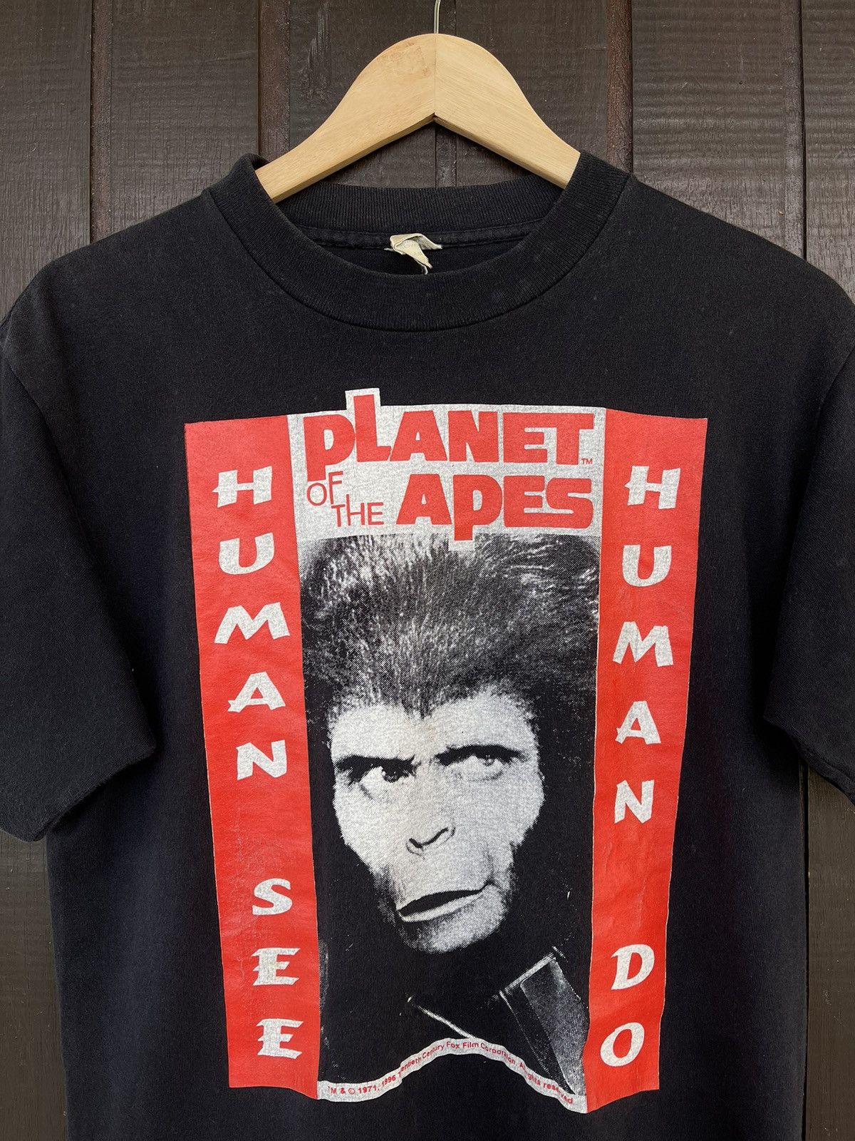 Vintage Rare Vintage 90s Mosquitohead The planet of the apes movie Size US M / EU 48-50 / 2 - 5 Thumbnail