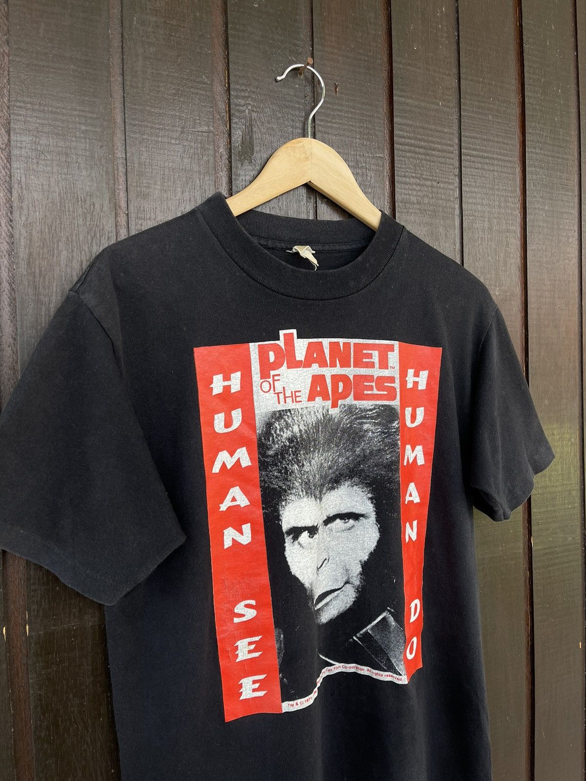Vintage Rare Vintage 90s Mosquitohead The planet of the apes movie Size US M / EU 48-50 / 2 - 4 Thumbnail
