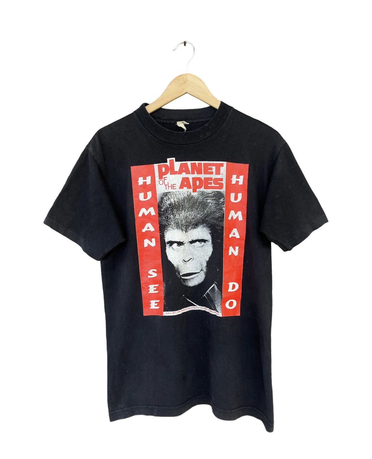 Vintage Rare Vintage 90s Mosquitohead The planet of the apes movie Size US M / EU 48-50 / 2 - 1 Thumbnail