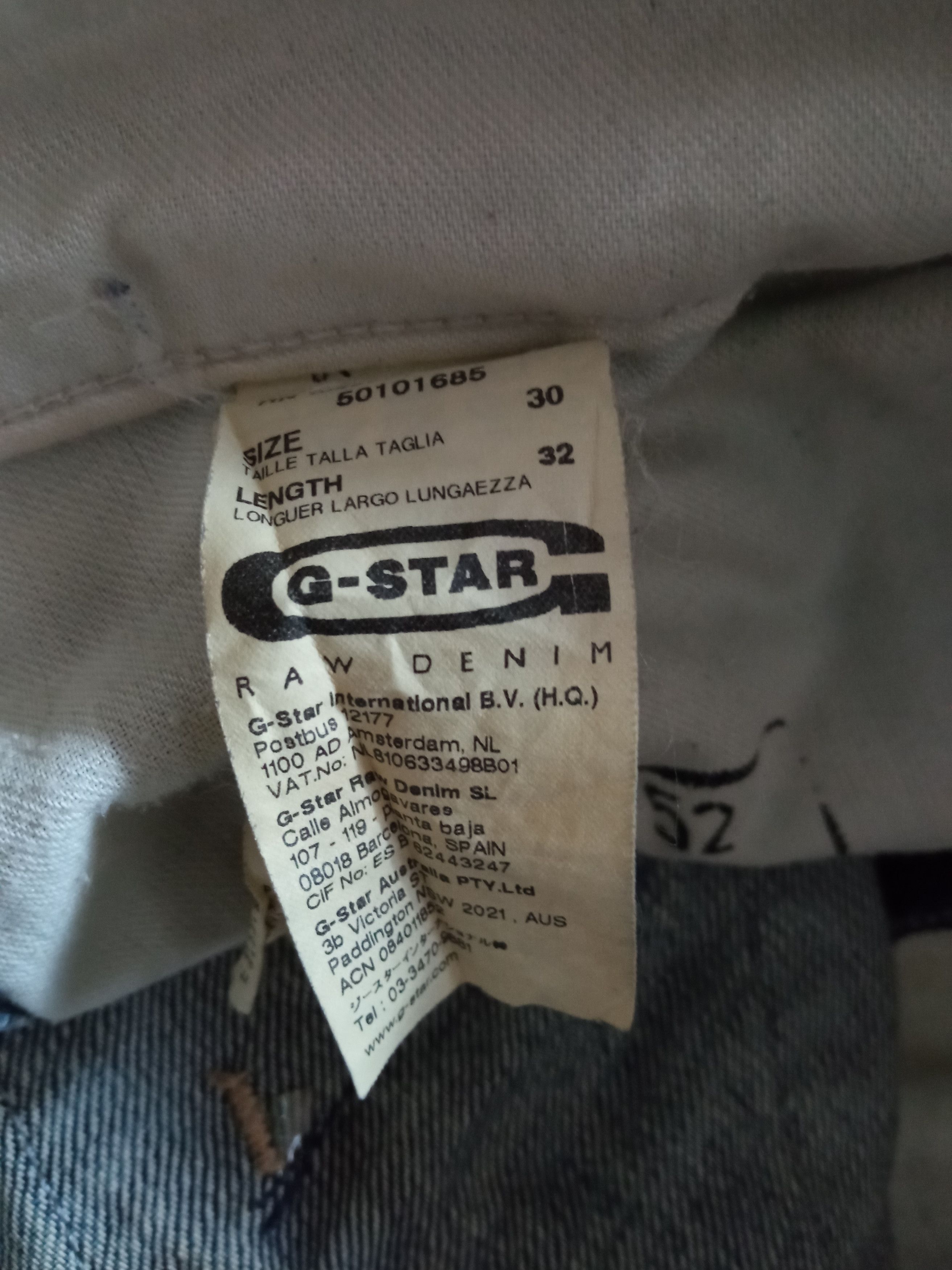 G-Star 🔥🔥G-Star R3301 Multipocket Cargo Distressed Jeans Denim Size US 33 - 11 Thumbnail