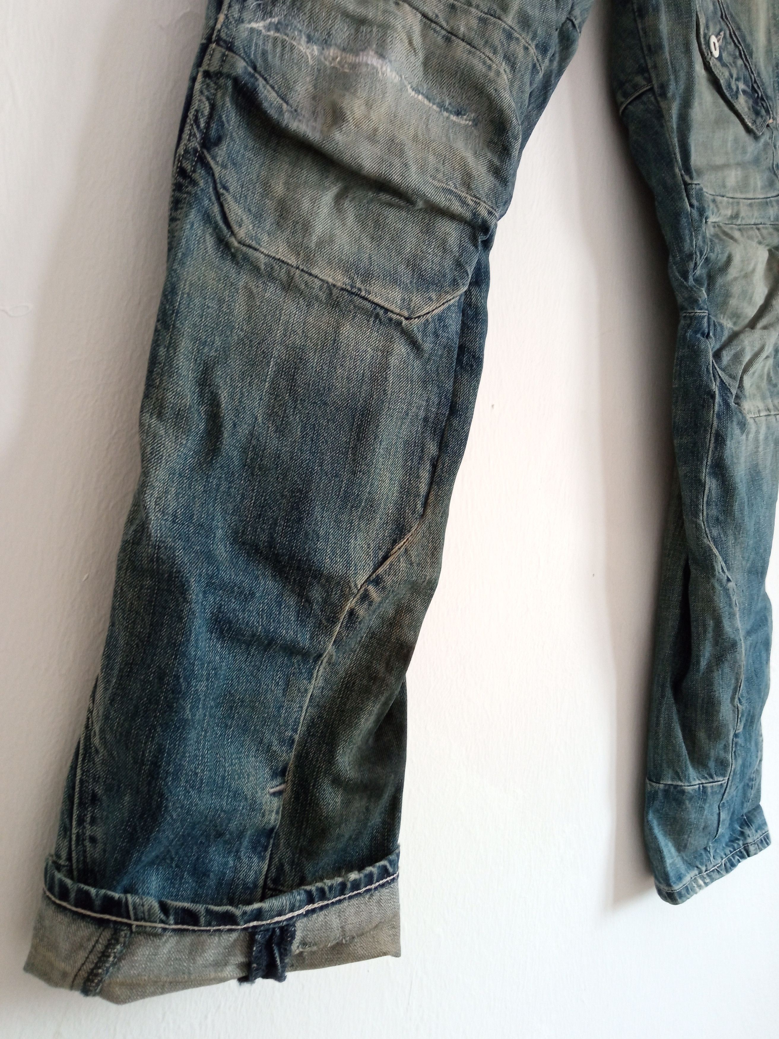 G-Star 🔥🔥G-Star R3301 Multipocket Cargo Distressed Jeans Denim Size US 33 - 4 Thumbnail