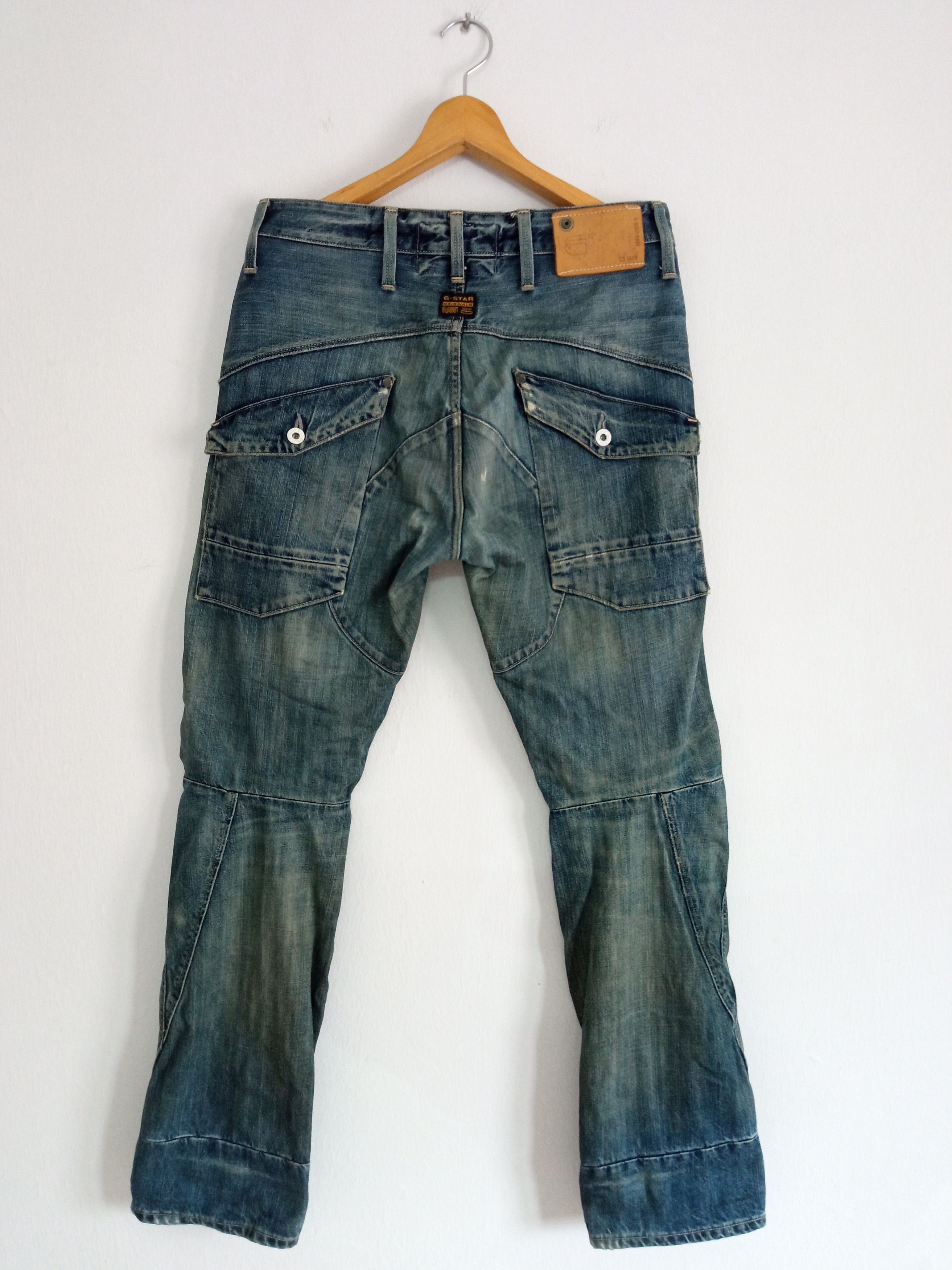 G-Star 🔥🔥G-Star R3301 Multipocket Cargo Distressed Jeans Denim Size US 33 - 7 Thumbnail