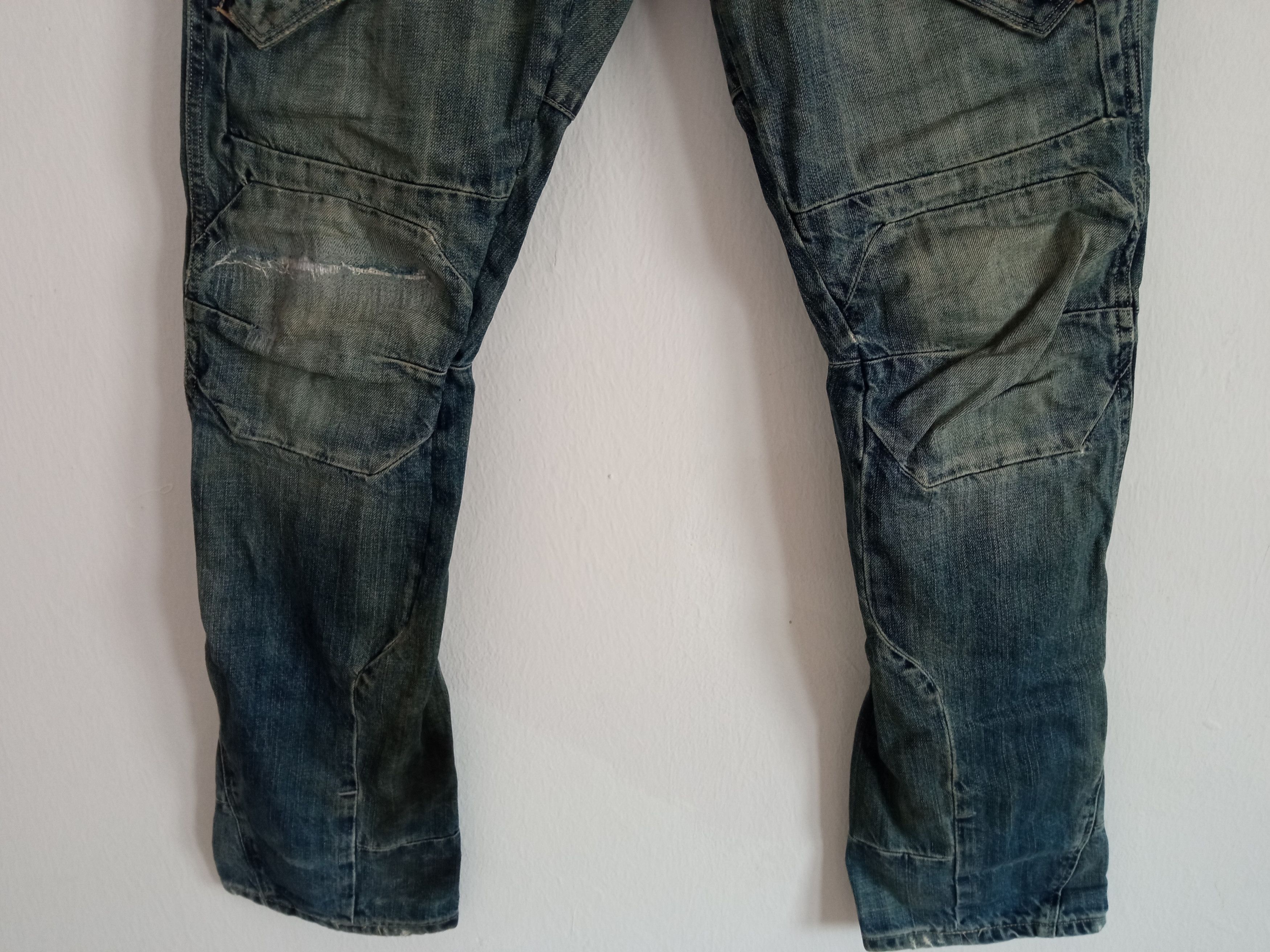 G-Star 🔥🔥G-Star R3301 Multipocket Cargo Distressed Jeans Denim Size US 33 - 2 Thumbnail