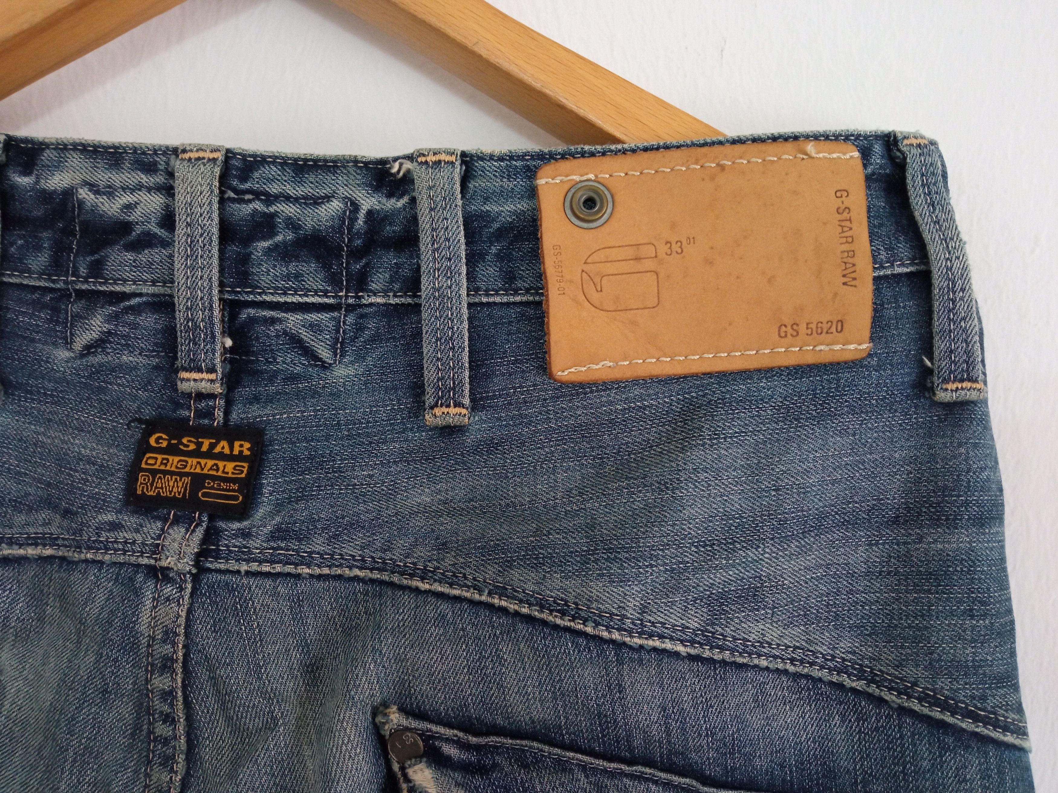 G-Star 🔥🔥G-Star R3301 Multipocket Cargo Distressed Jeans Denim Size US 33 - 10 Thumbnail