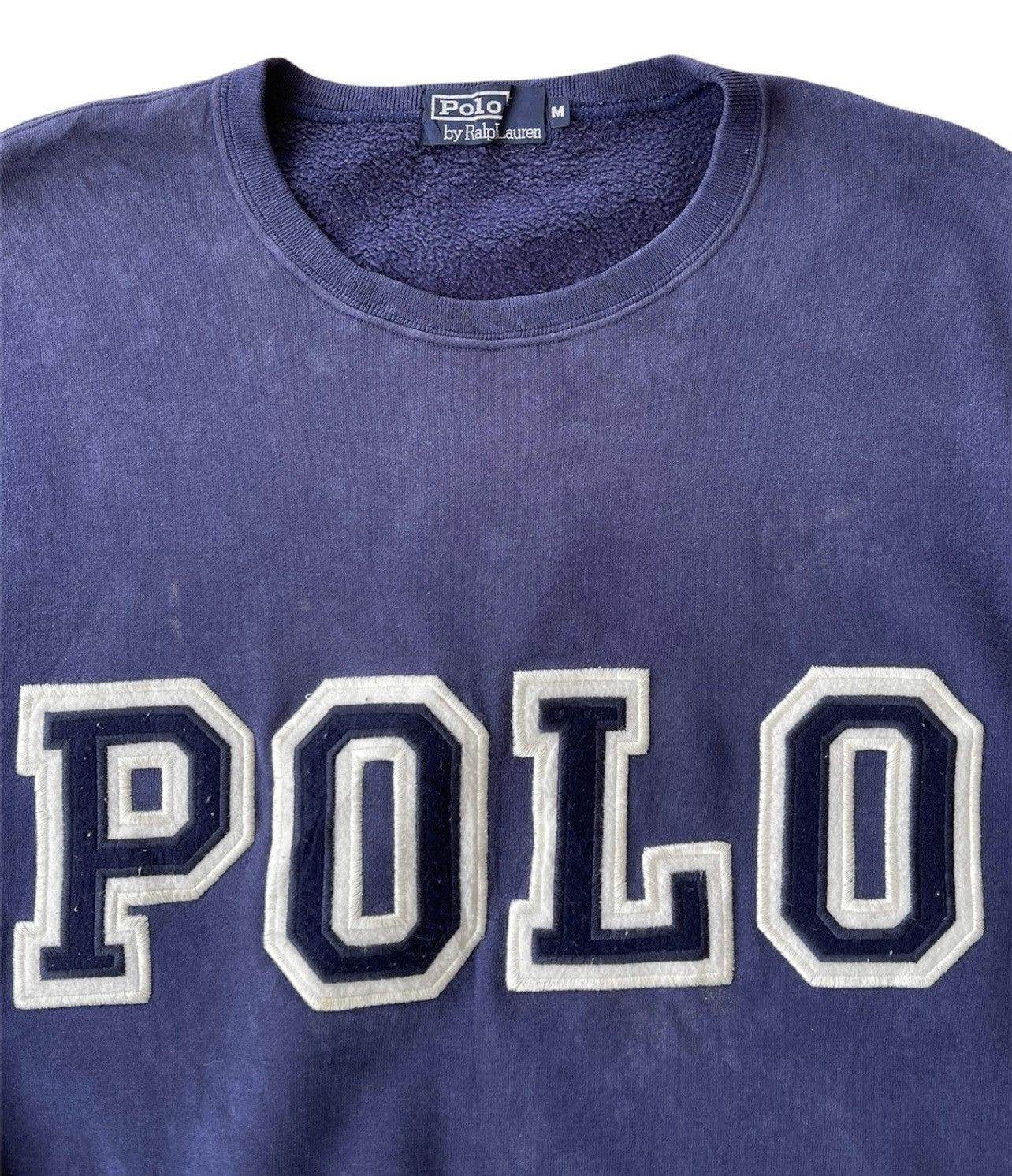 Ralph Lauren Vintage Polo Ralph Lauren Spellout big logo sweatshirt Size US S / EU 44-46 / 1 - 2 Thumbnail