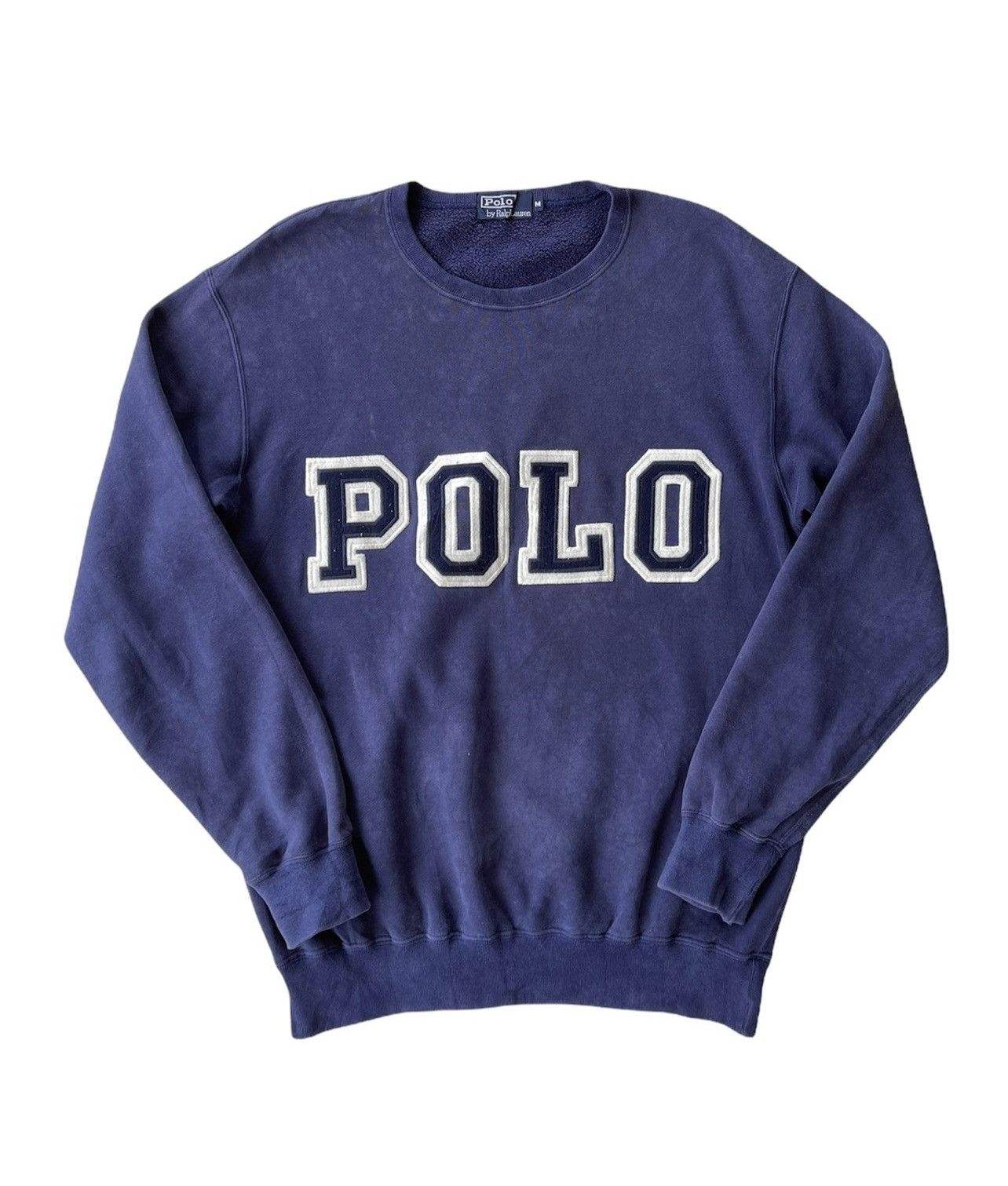 Ralph Lauren Vintage Polo Ralph Lauren Spellout big logo sweatshirt Size US S / EU 44-46 / 1 - 1 Thumbnail