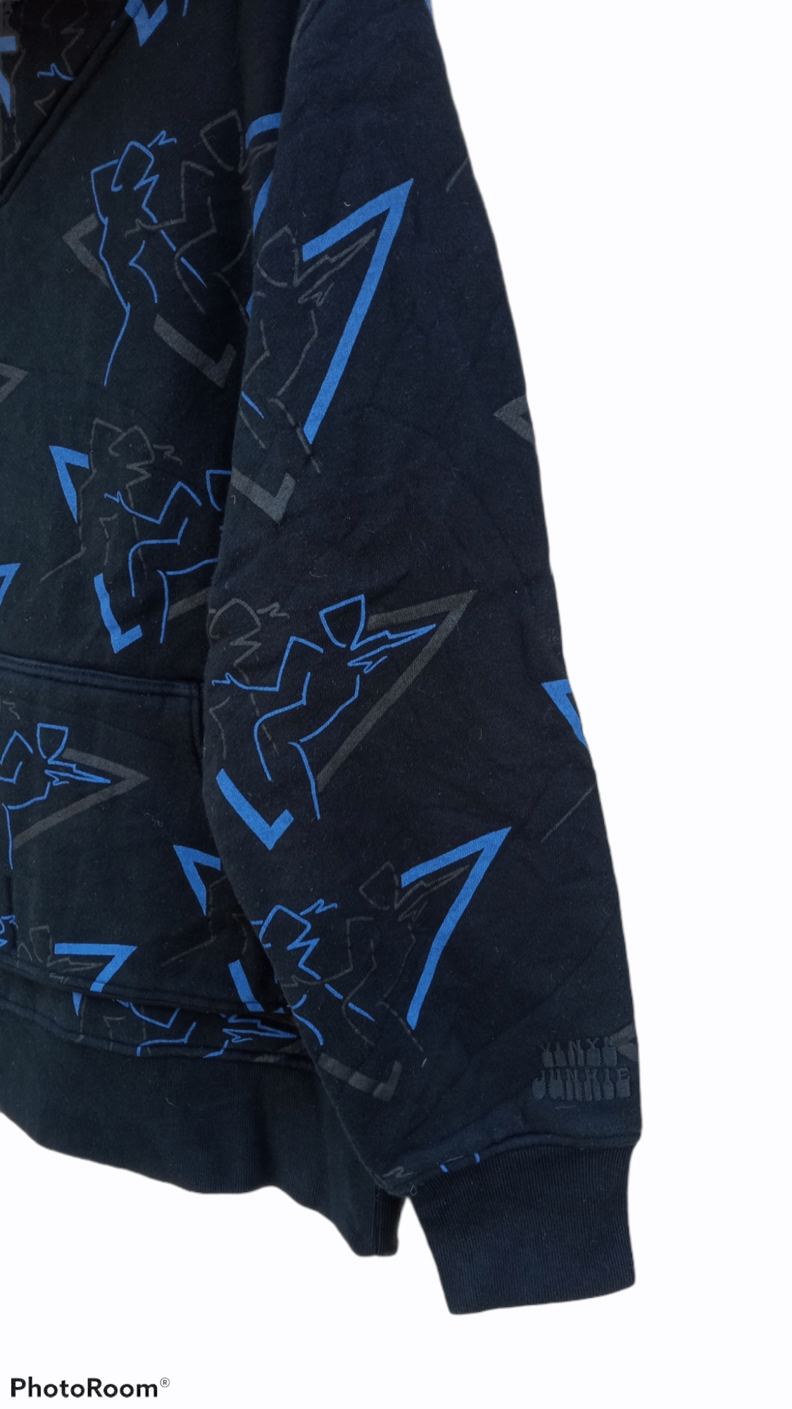 Japanese Brand 🔥🔥Vinyl Junkie Full Print Hoodie Jacket Size US L / EU 52-54 / 3 - 5 Thumbnail