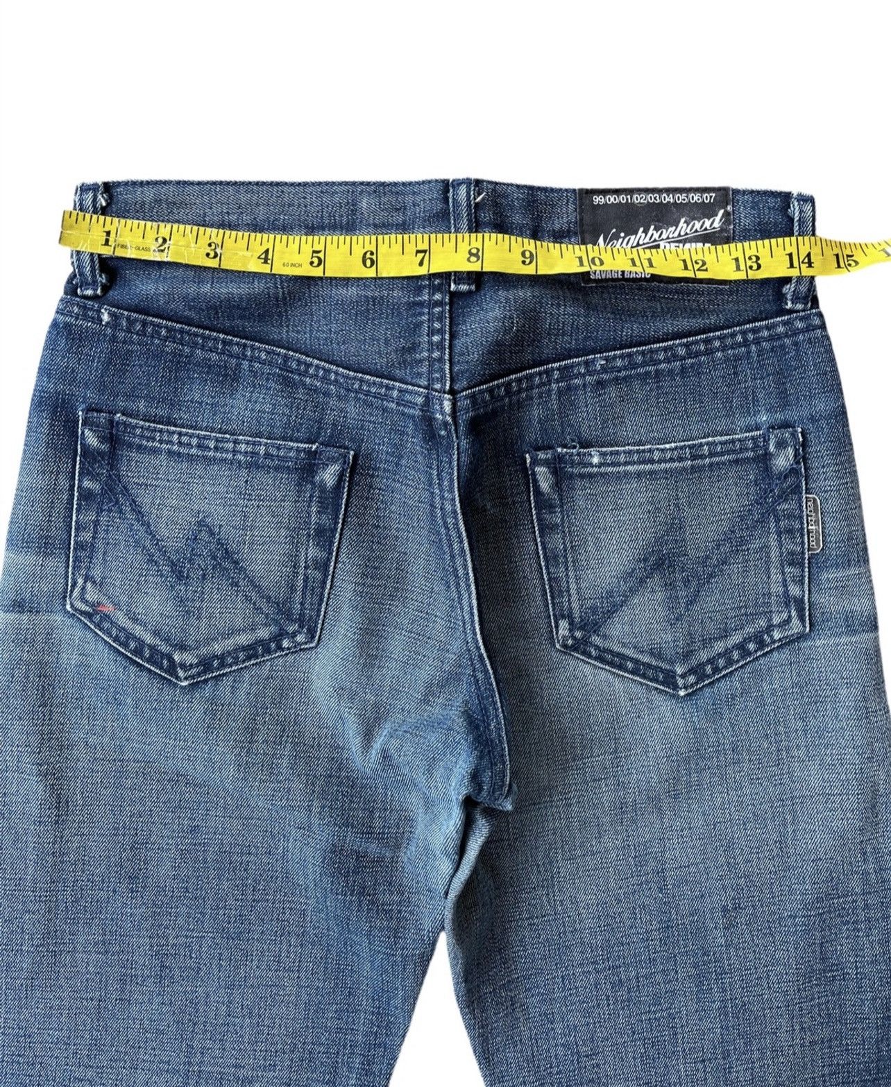 Neighborhood Rare Vintage Neighborhood denime selvedge jeans Size US 28 / EU 44 - 13 Thumbnail