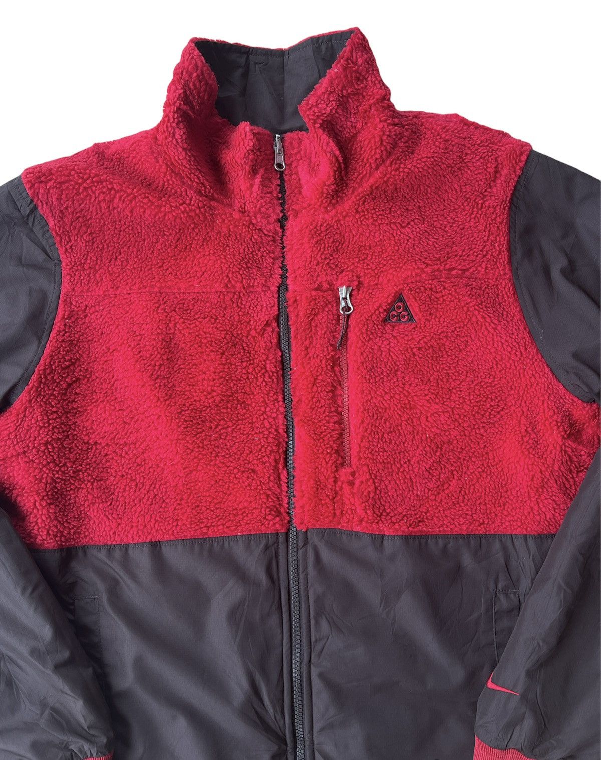 Vintage Vintage Nike ACG fleece jacket Reversible Size US M / EU 48-50 / 2 - 6 Thumbnail