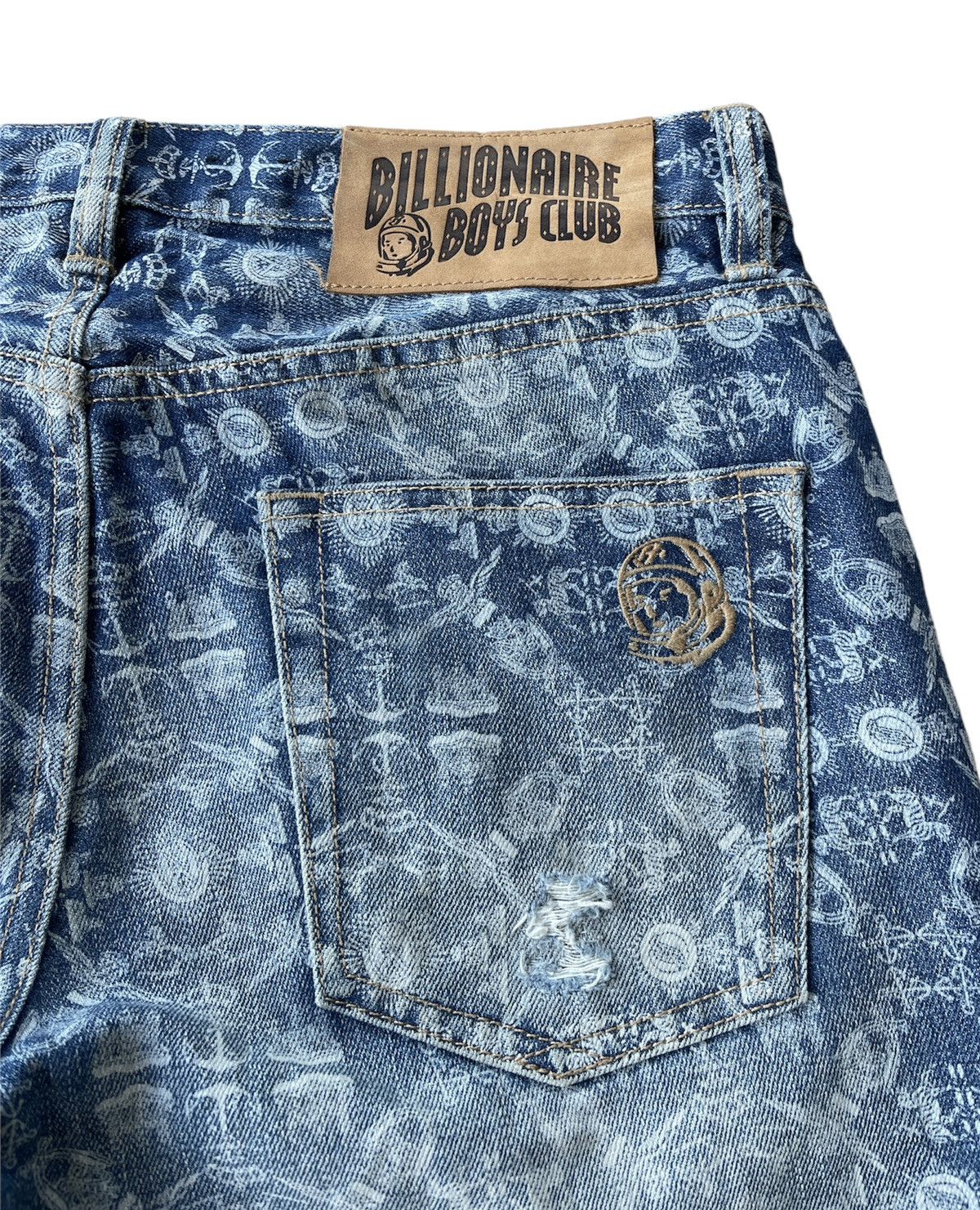 Billionaire Boys Club Billionaire Boys Club denime short pants Size US 32 / EU 48 - 2 Thumbnail