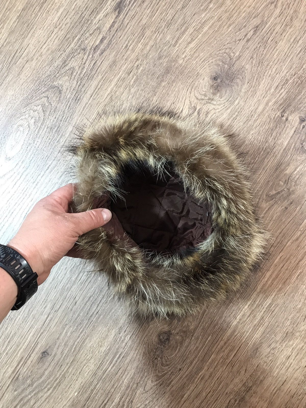 Vintage Vintage Natural Fur Ushanka Hat Size ONE SIZE - 10 Thumbnail