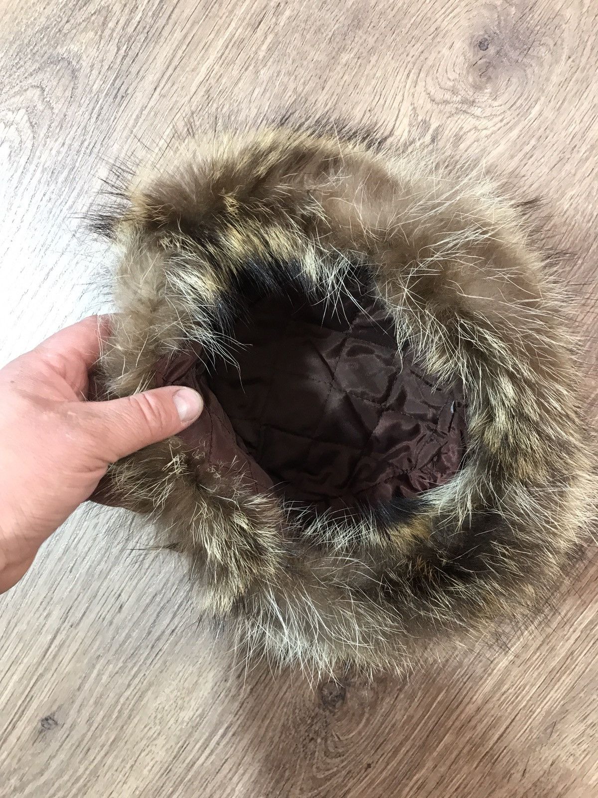 Vintage Vintage Natural Fur Ushanka Hat Size ONE SIZE - 11 Thumbnail