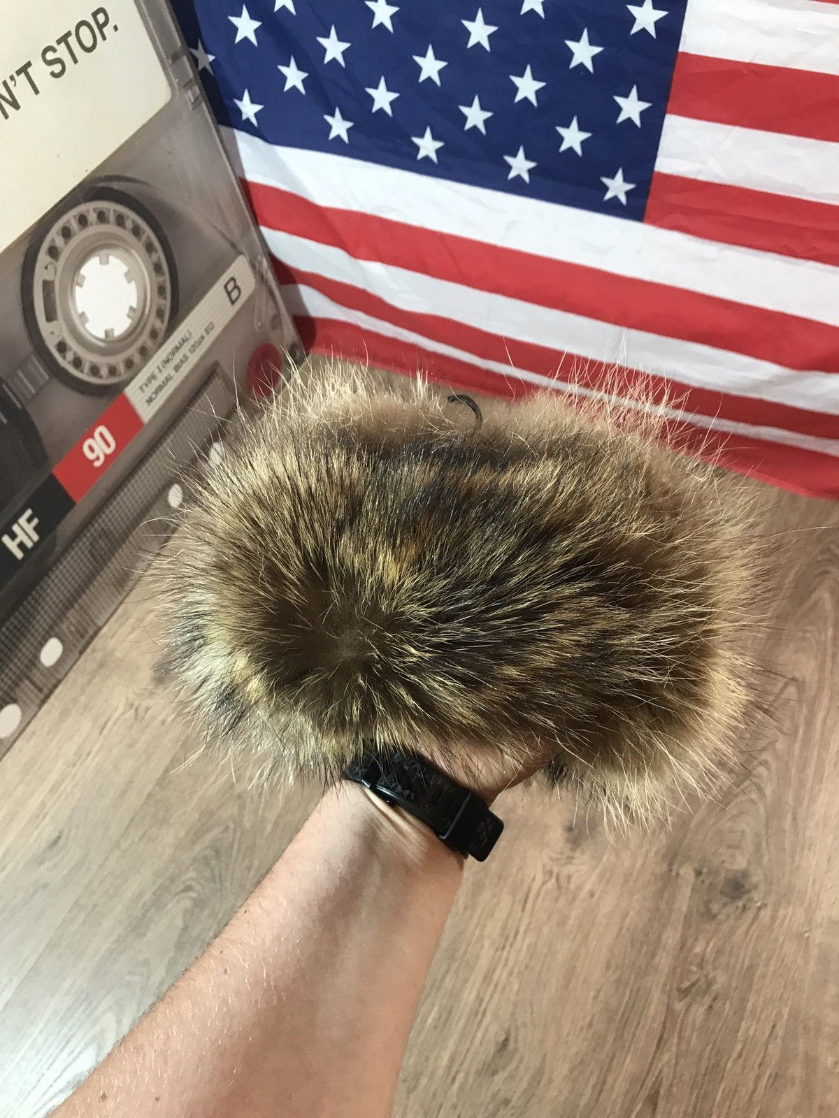 Vintage Vintage Natural Fur Ushanka Hat Size ONE SIZE - 8 Thumbnail