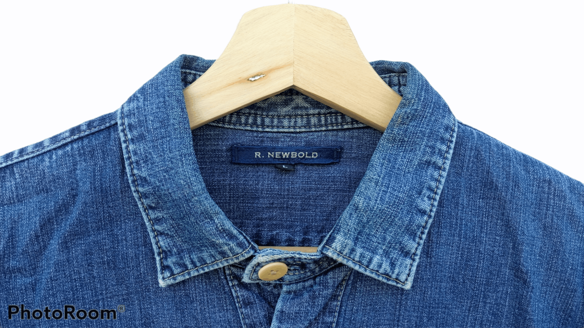Paul Smith × R.Newbold × Vintage 🔥🔥Vintage Style R.Newbold Sample Denim Work Shirt Size US M / EU 48-50 / 2 - 16 Thumbnail