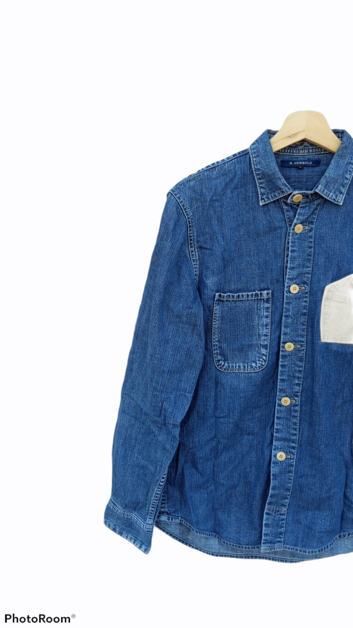Paul Smith × R.Newbold × Vintage 🔥🔥Vintage Style R.Newbold Sample Denim Work Shirt Size US M / EU 48-50 / 2 - 4 Thumbnail