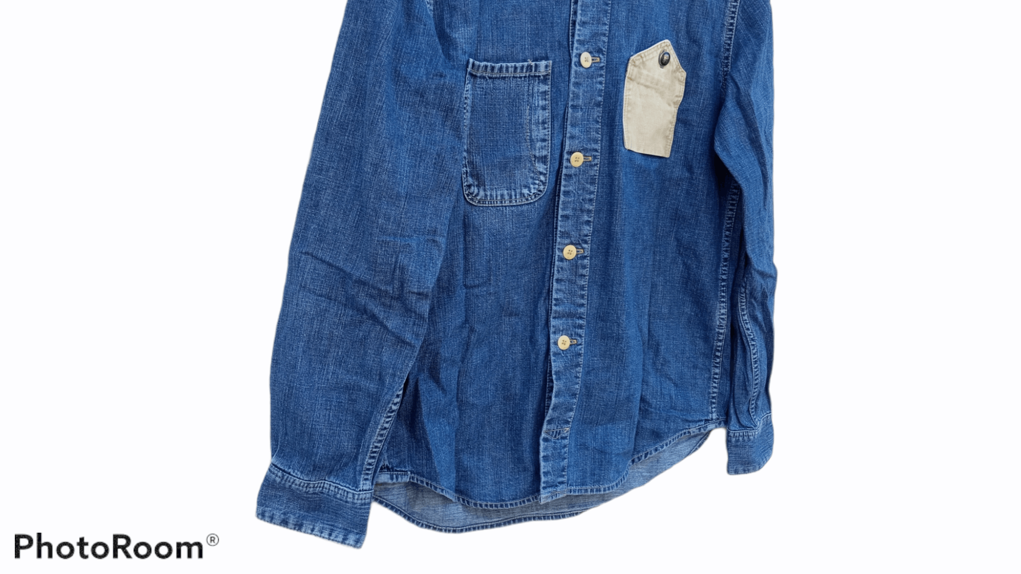 Paul Smith × R.Newbold × Vintage 🔥🔥Vintage Style R.Newbold Sample Denim Work Shirt Size US M / EU 48-50 / 2 - 14 Thumbnail
