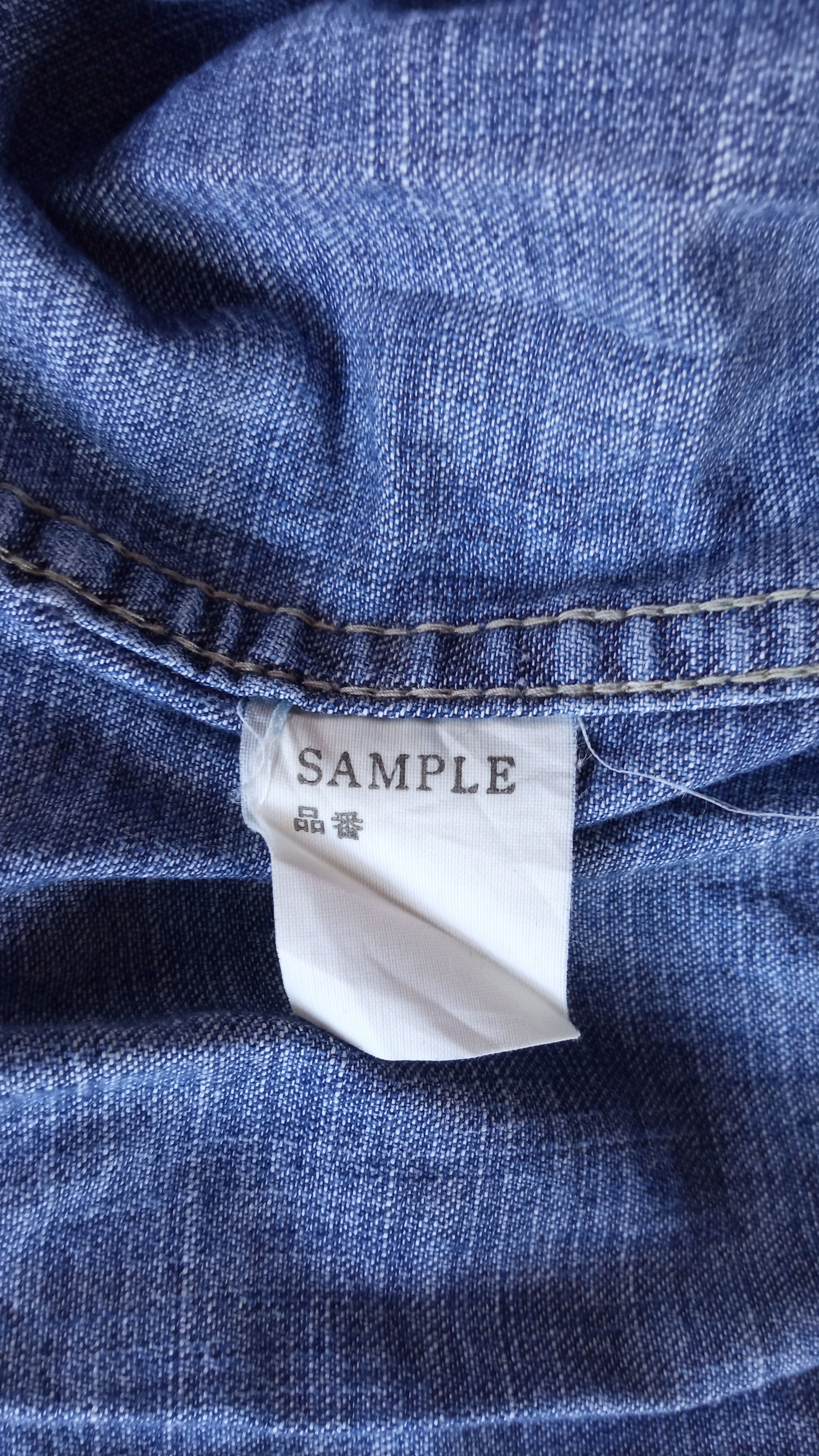 Paul Smith × R.Newbold × Vintage 🔥🔥Vintage Style R.Newbold Sample Denim Work Shirt Size US M / EU 48-50 / 2 - 21 Thumbnail
