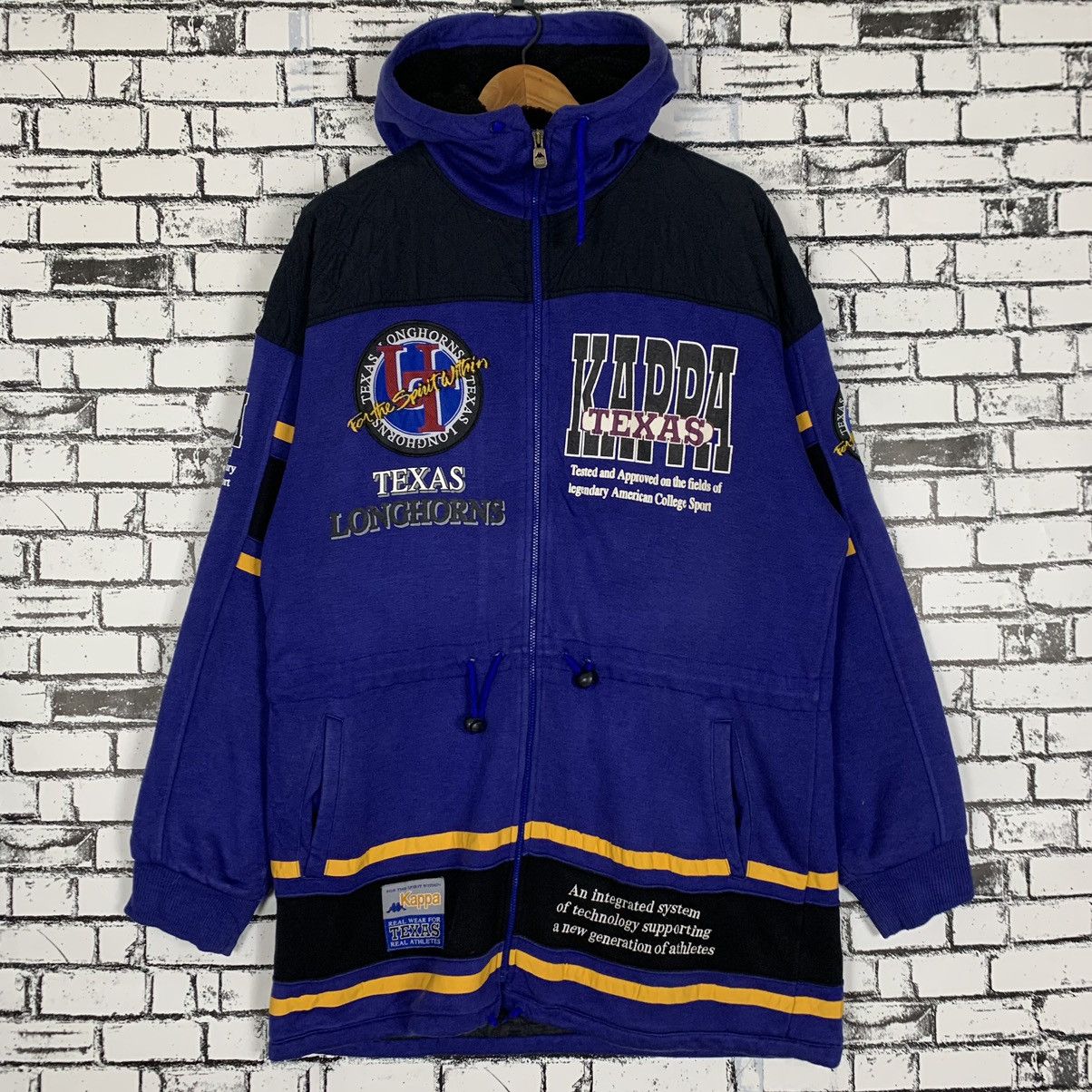 Vintage Kappa Texas Longhorns Parkas Jackets