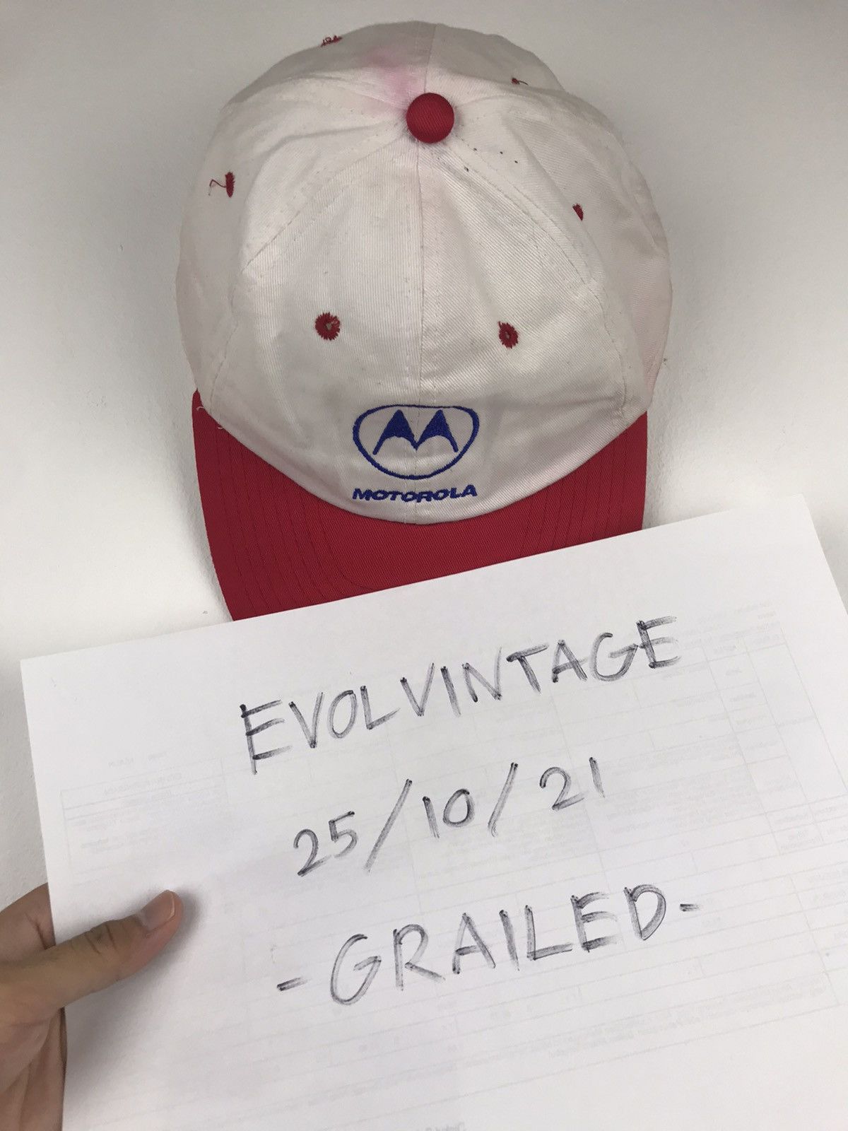 Motorola × Vintage Motorola Snapback Cap Size ONE SIZE - 11 Thumbnail