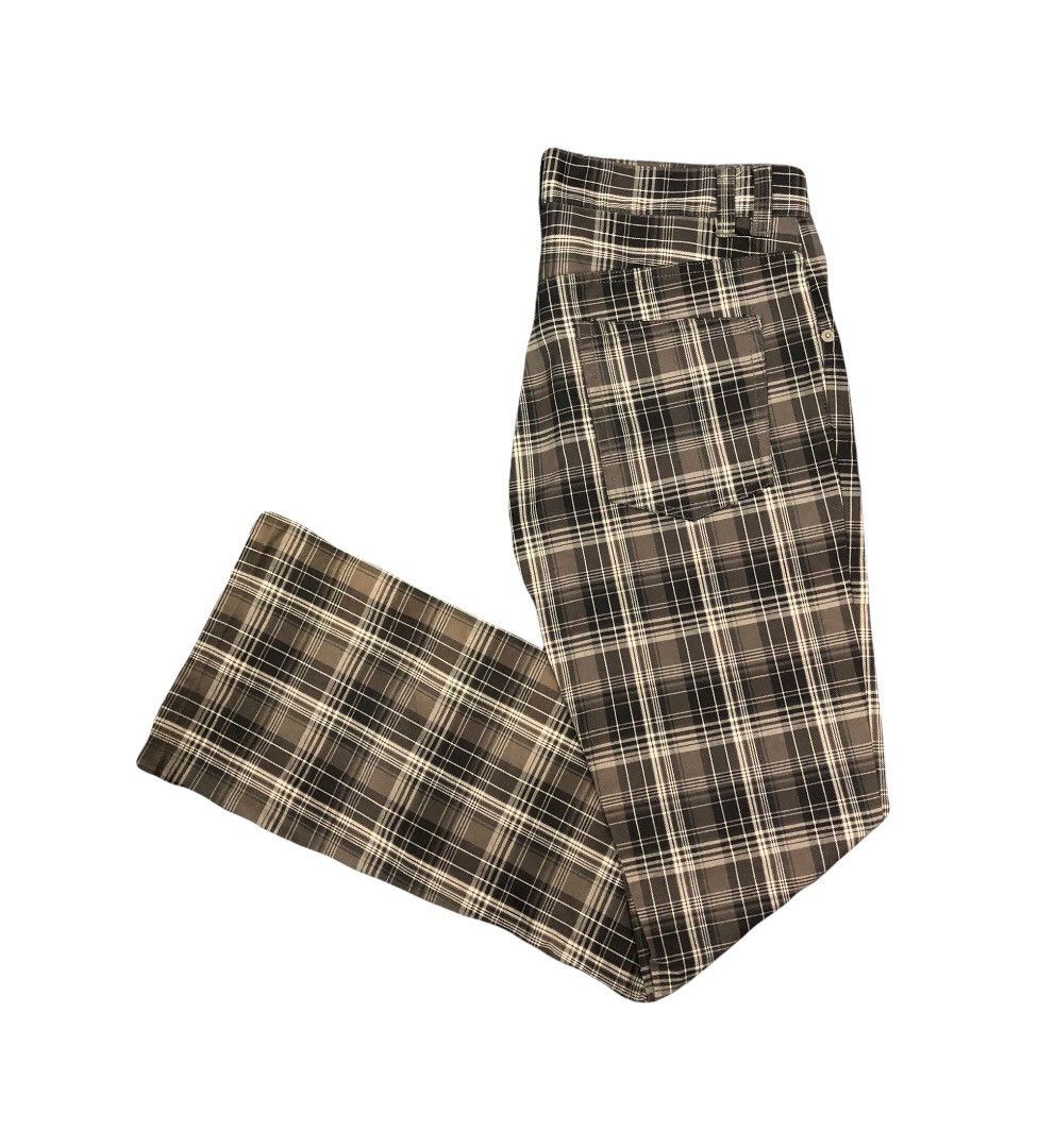 Michel Klein AW07 Michel Klien Homme plaid flared Pant Size US 33 - 6 Thumbnail