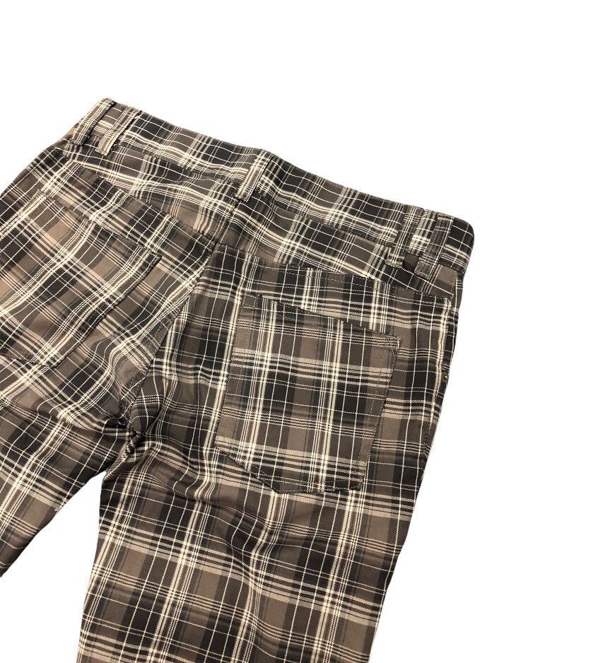Michel Klein AW07 Michel Klien Homme plaid flared Pant Size US 33 - 11 Thumbnail