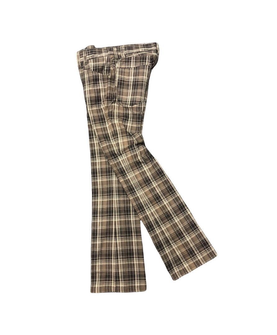 Michel Klein AW07 Michel Klien Homme plaid flared Pant Size US 33 - 4 Thumbnail
