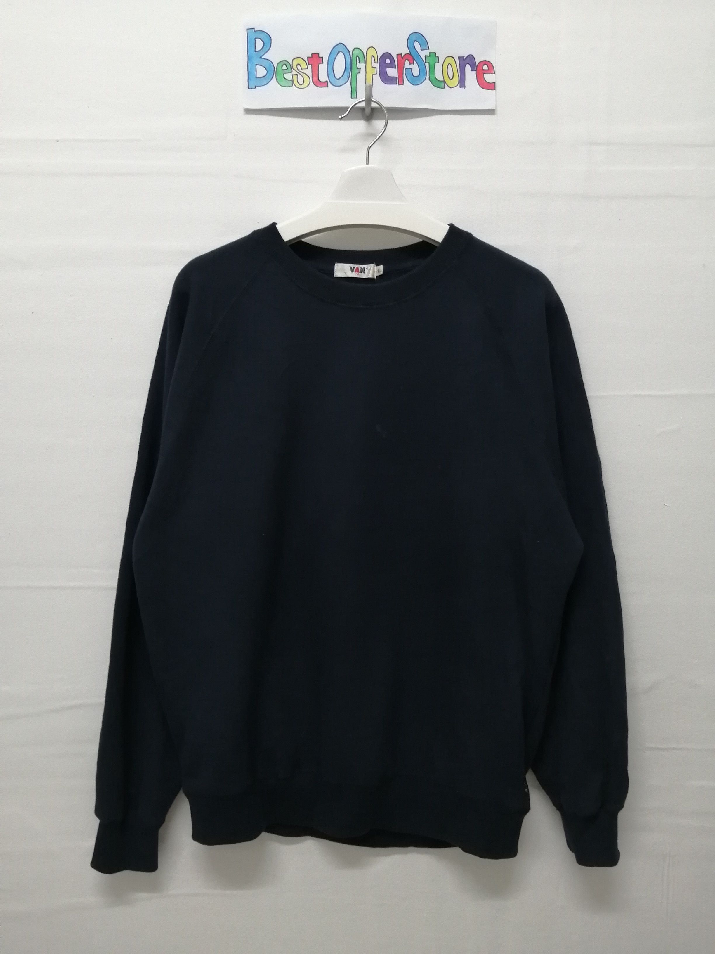 Japanese Brand VAN JAC Spell Out Crewneck Size US L / EU 52-54 / 3 - 4 Thumbnail