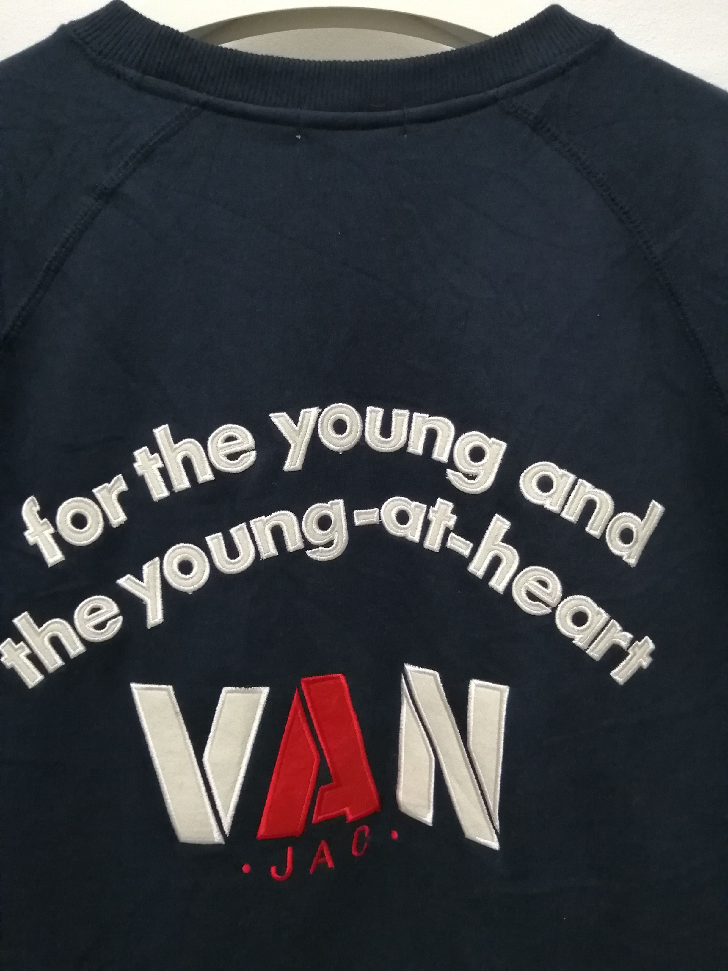 Japanese Brand VAN JAC Spell Out Crewneck Size US L / EU 52-54 / 3 - 5 Thumbnail