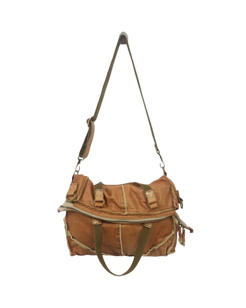 Genuine Leather 💥Archive💥 ZER JAPAN Casual Style Leather Massager Bag Size ONE SIZE - 13 Thumbnail