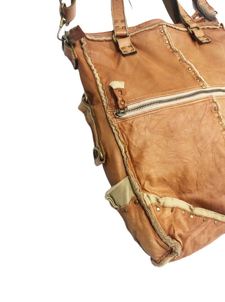 Genuine Leather 💥Archive💥 ZER JAPAN Casual Style Leather Massager Bag Size ONE SIZE - 9 Thumbnail