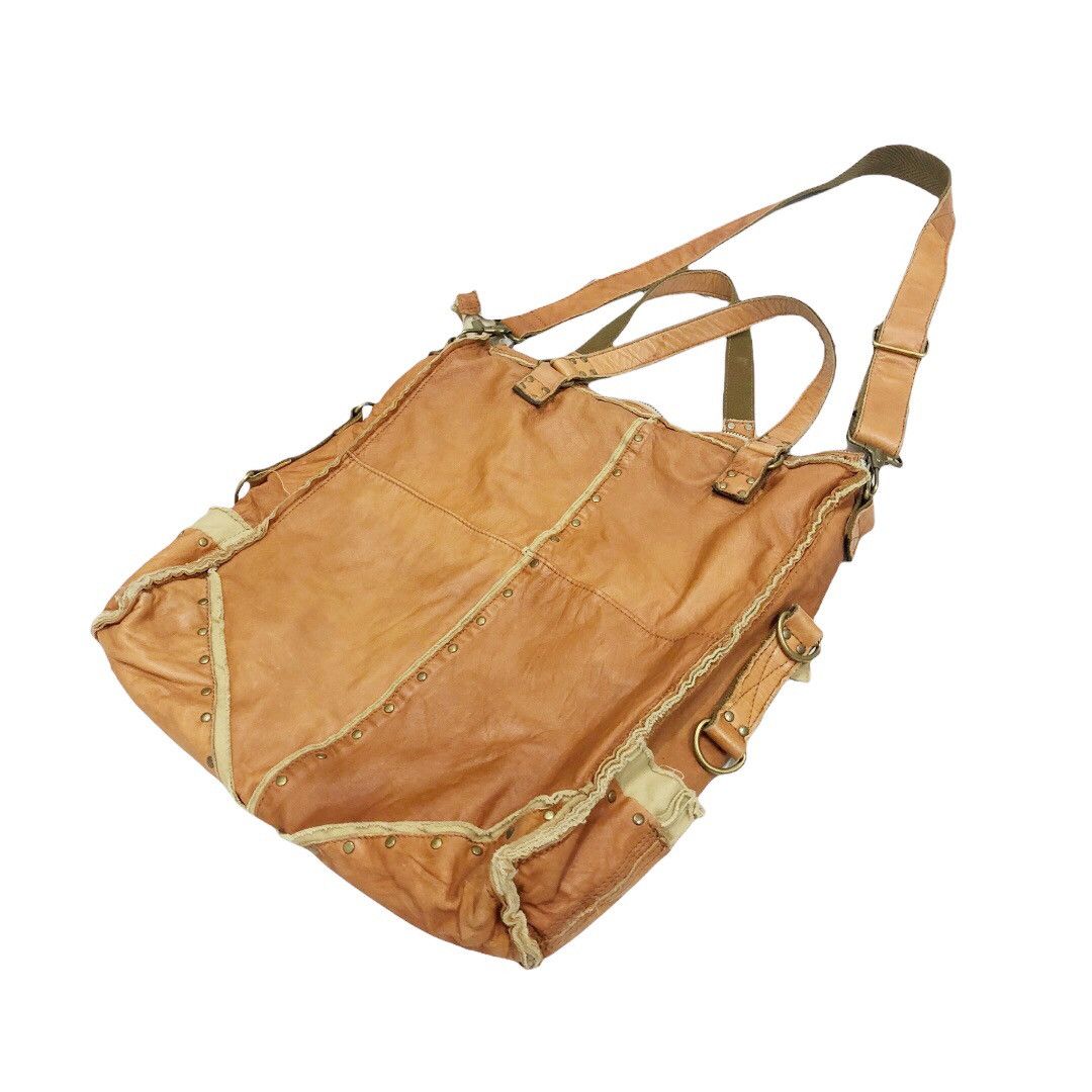 Genuine Leather 💥Archive💥 ZER JAPAN Casual Style Leather Massager Bag Size ONE SIZE - 5 Thumbnail