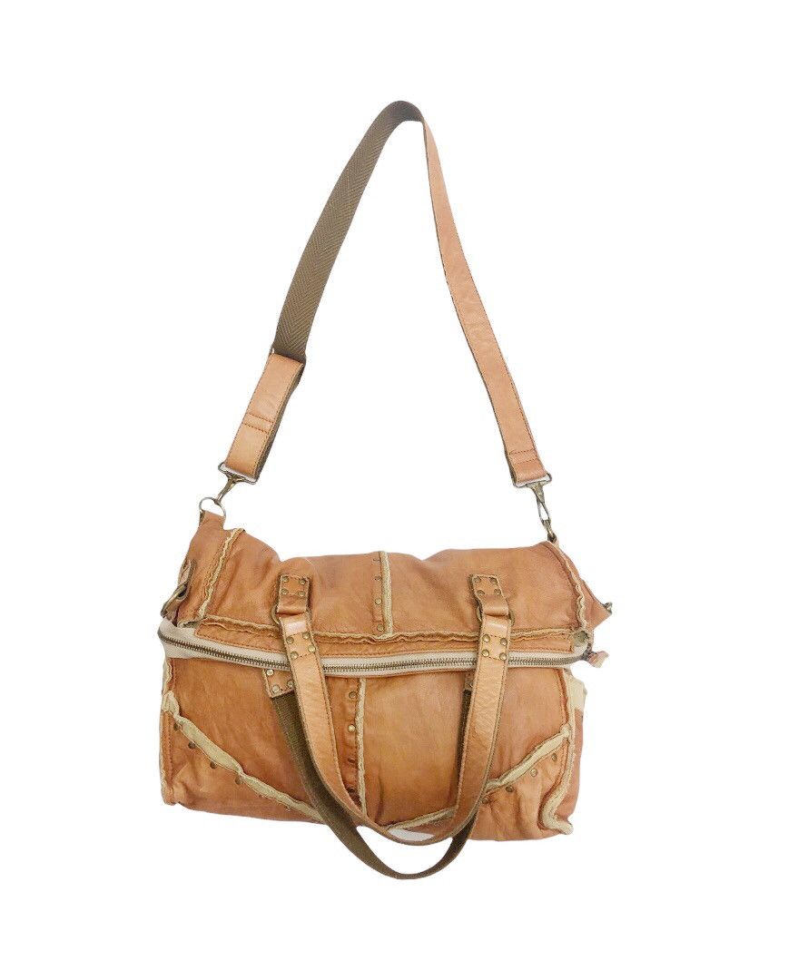 Genuine Leather 💥Archive💥 ZER JAPAN Casual Style Leather Massager Bag Size ONE SIZE - 2 Thumbnail