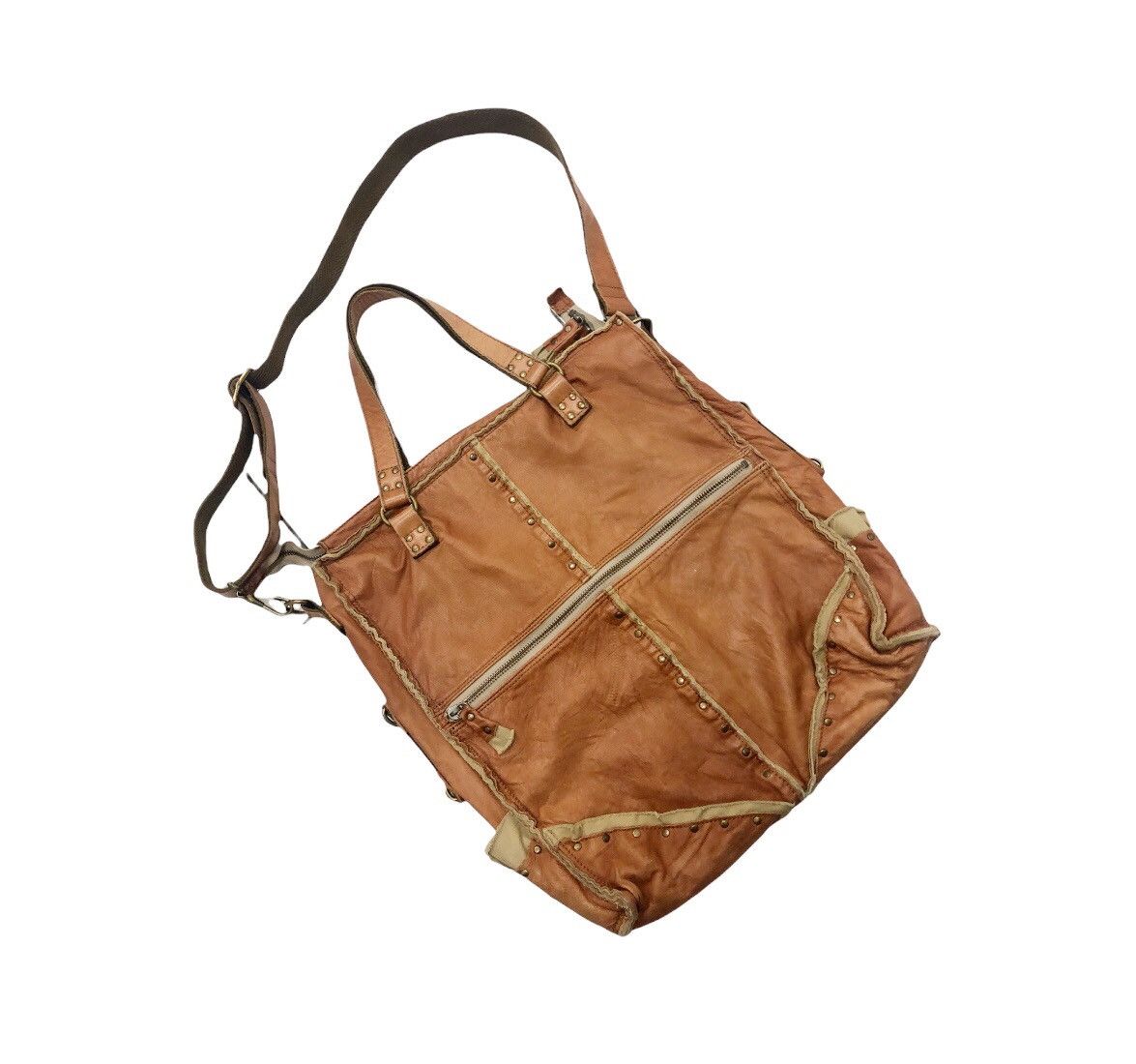 Genuine Leather 💥Archive💥 ZER JAPAN Casual Style Leather Massager Bag Size ONE SIZE - 16 Thumbnail