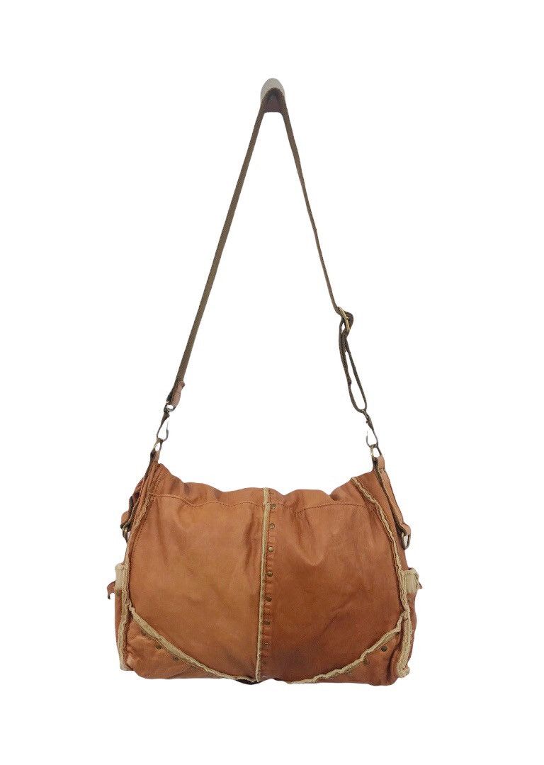 Genuine Leather 💥Archive💥 ZER JAPAN Casual Style Leather Massager Bag Size ONE SIZE - 12 Thumbnail