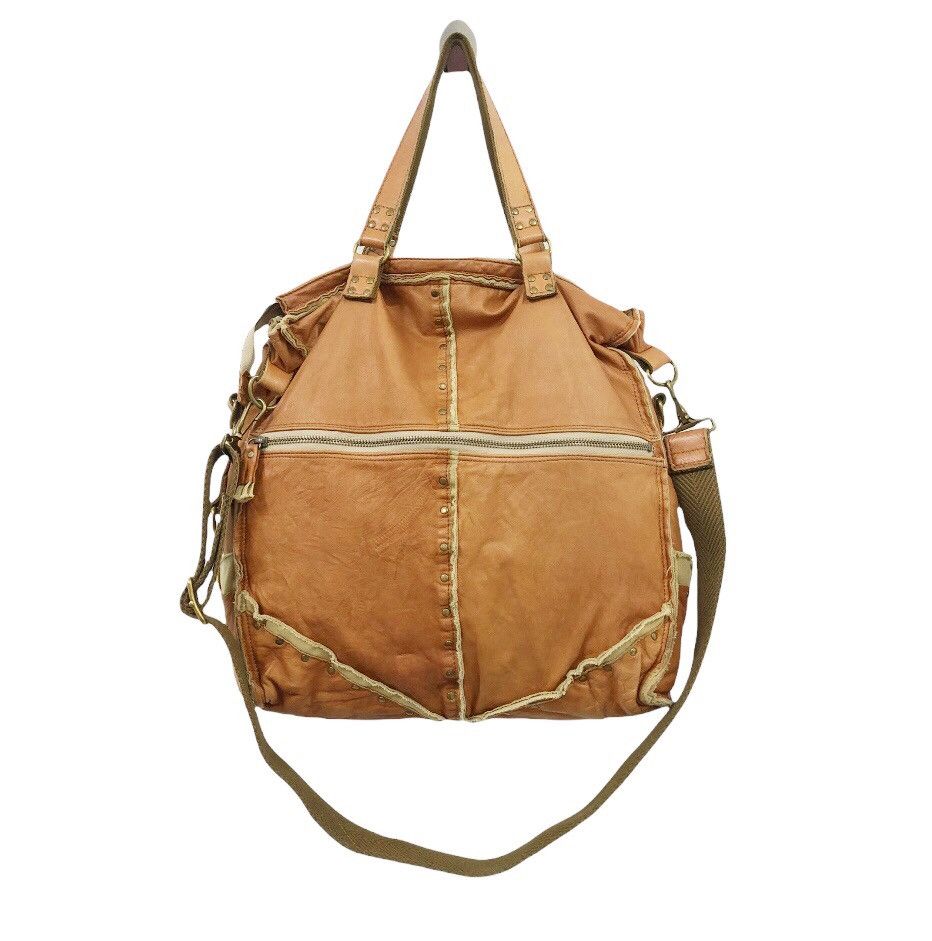 Genuine Leather 💥Archive💥 ZER JAPAN Casual Style Leather Massager Bag Size ONE SIZE - 7 Thumbnail