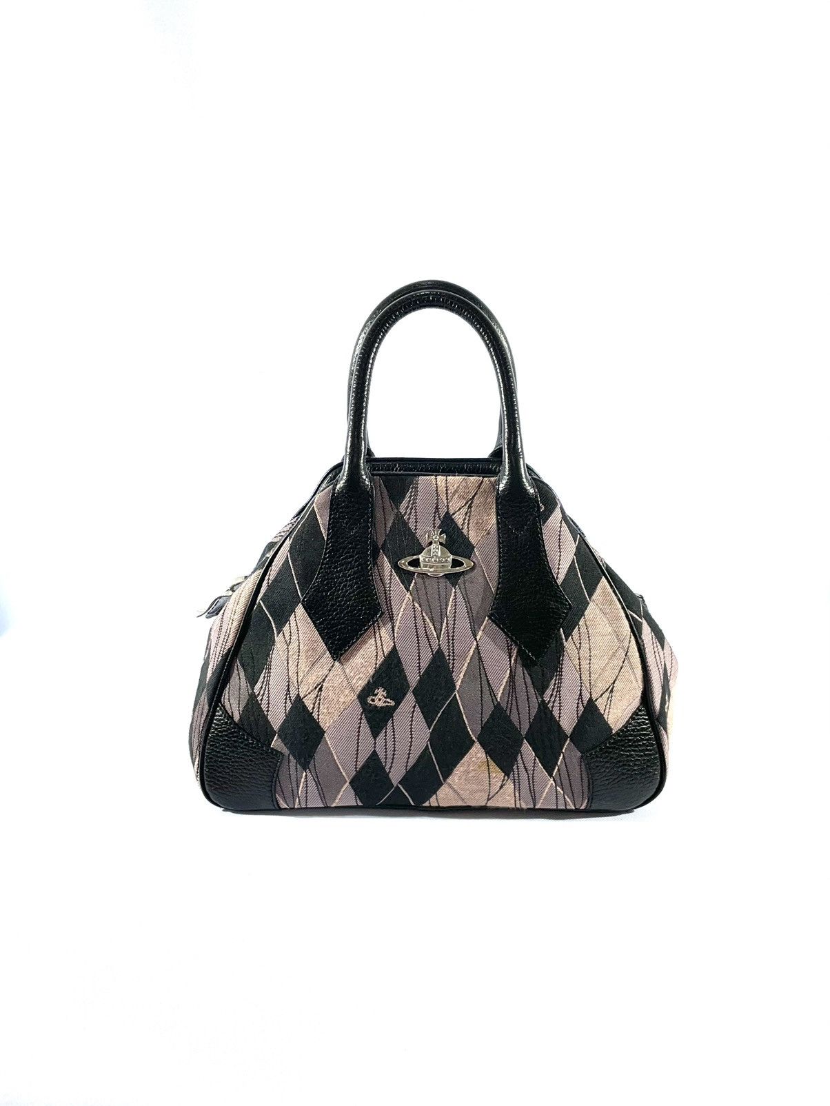 VIVIENNE WESTWOOD Yasmin tartan handbag AS IS