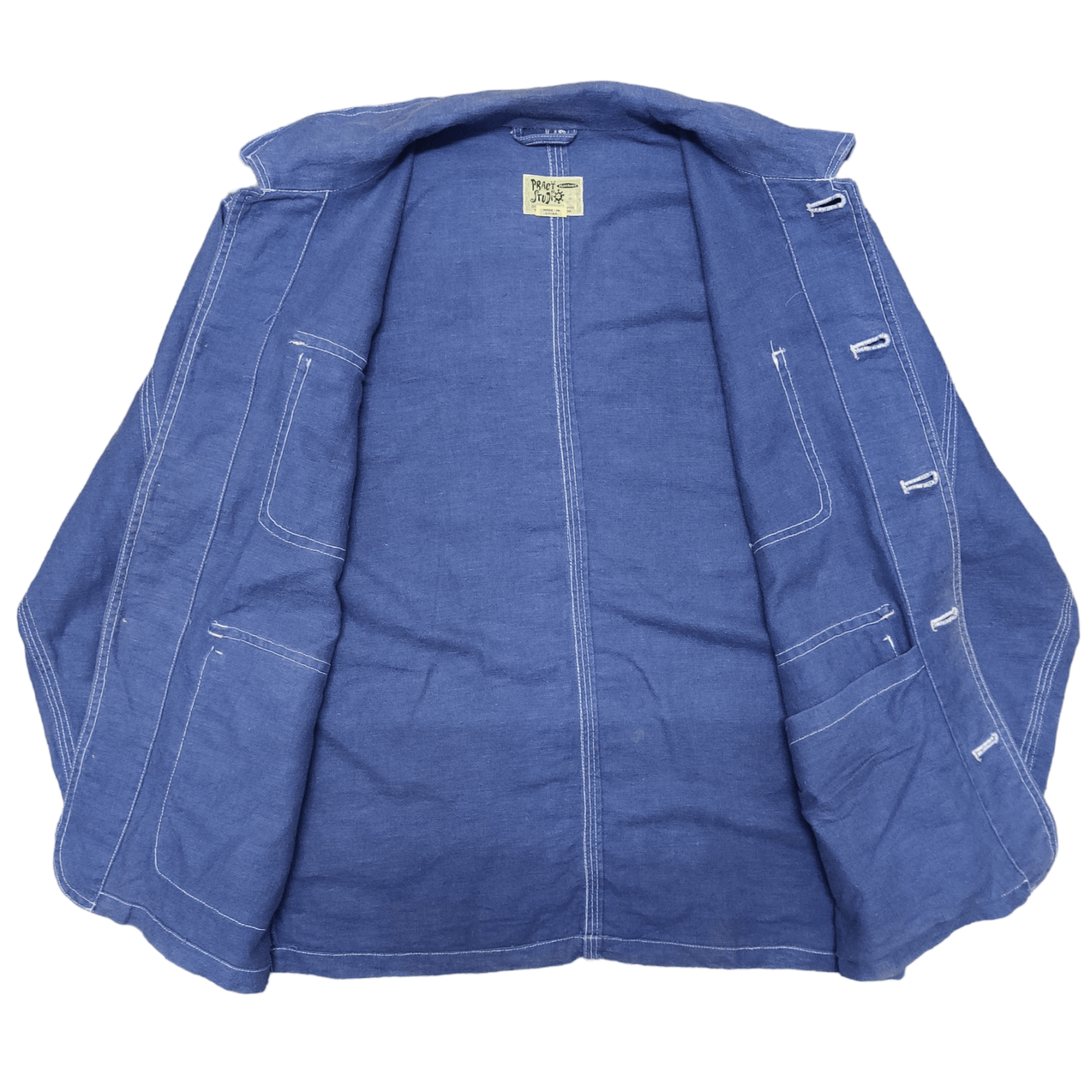 Japanese Brand Vintage Japanese Pract Studio Cargo Pocket Jacket Size US M / EU 48-50 / 2 - 7 Thumbnail