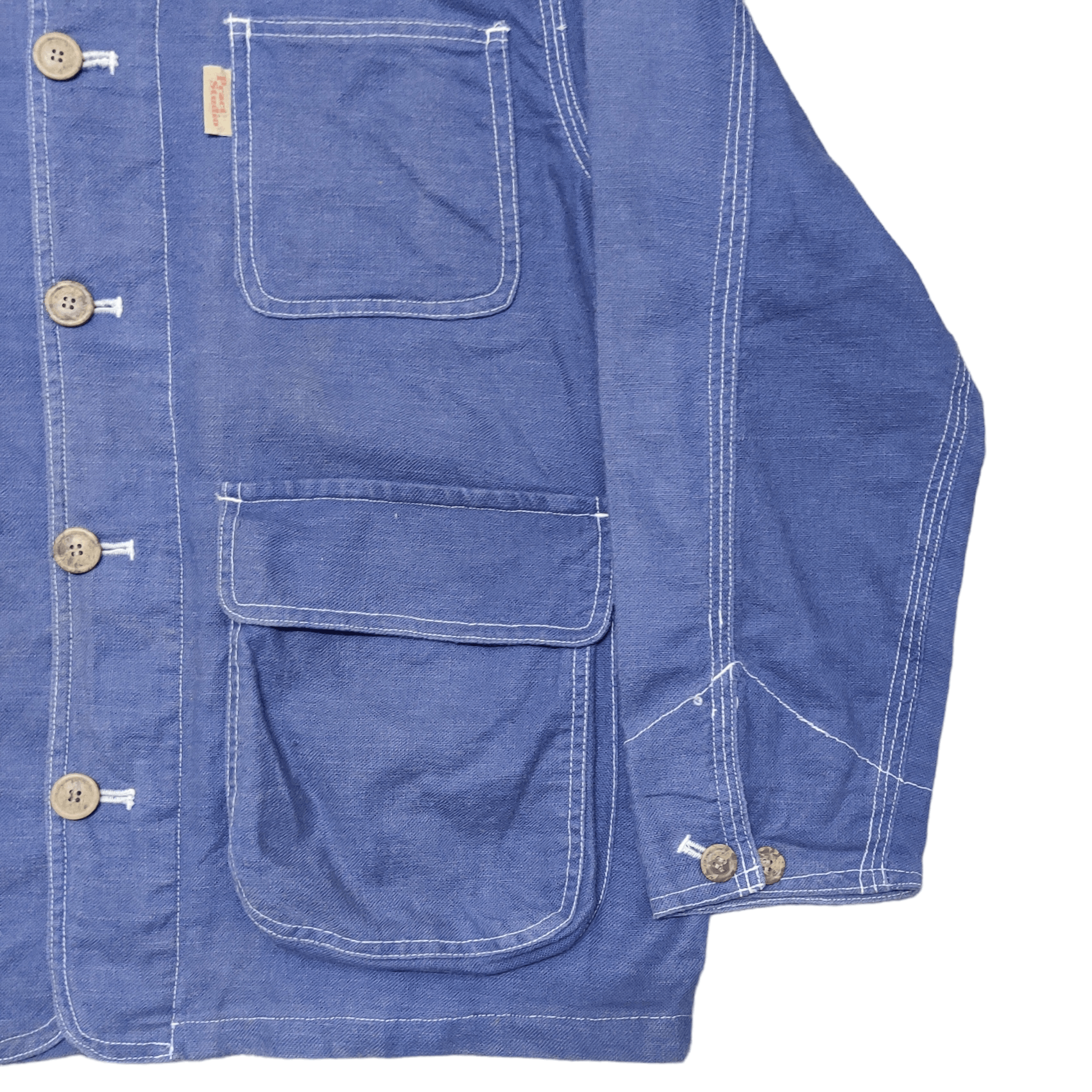Japanese Brand Vintage Japanese Pract Studio Cargo Pocket Jacket Size US M / EU 48-50 / 2 - 5 Thumbnail