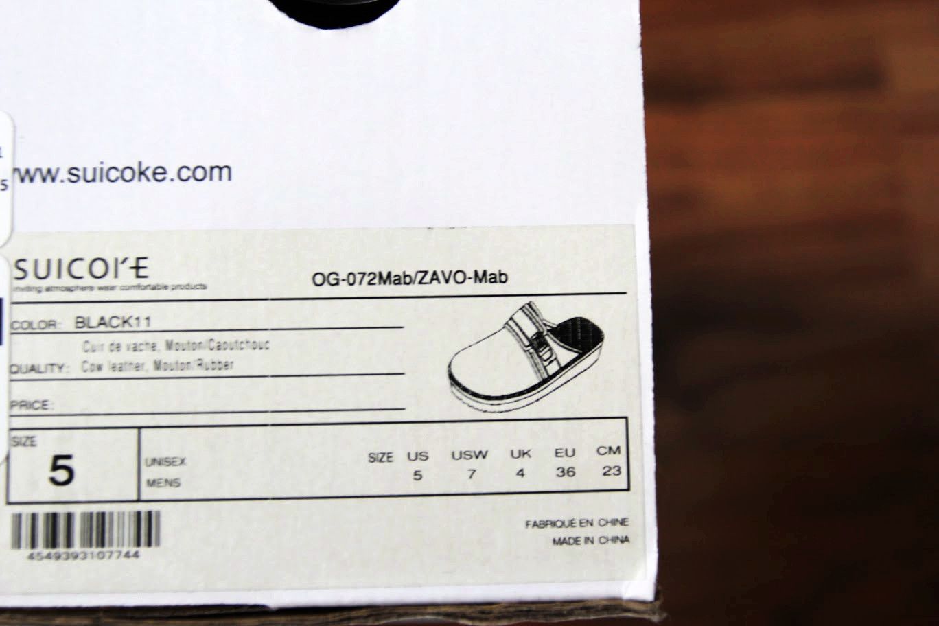 Suicoke BNWT AW22 SUICOKE ZAVO-MAB SHEARLING SHOES M5W7 Size US 7 / IT 37 - 8 Thumbnail