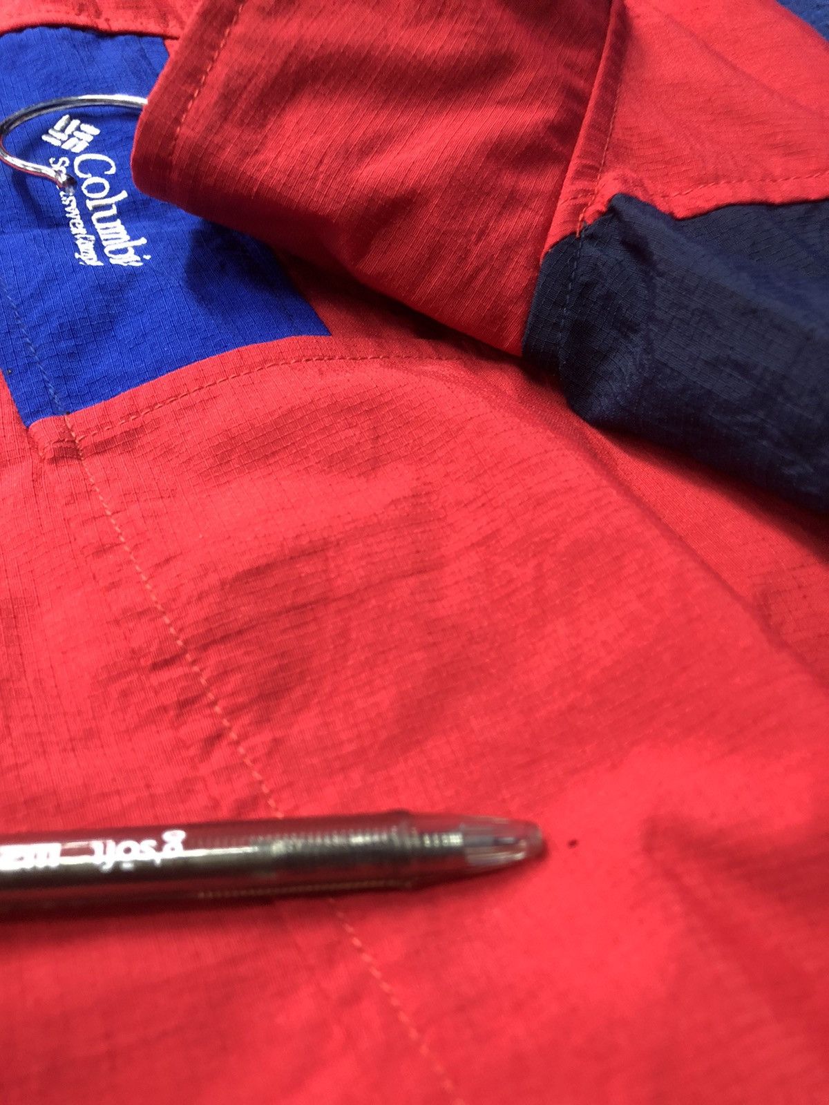 Columbia × Vintage Vintage Columbia Nylon windbreaker half zipper rare Size US XXL / EU 58 / 5 - 13 Thumbnail